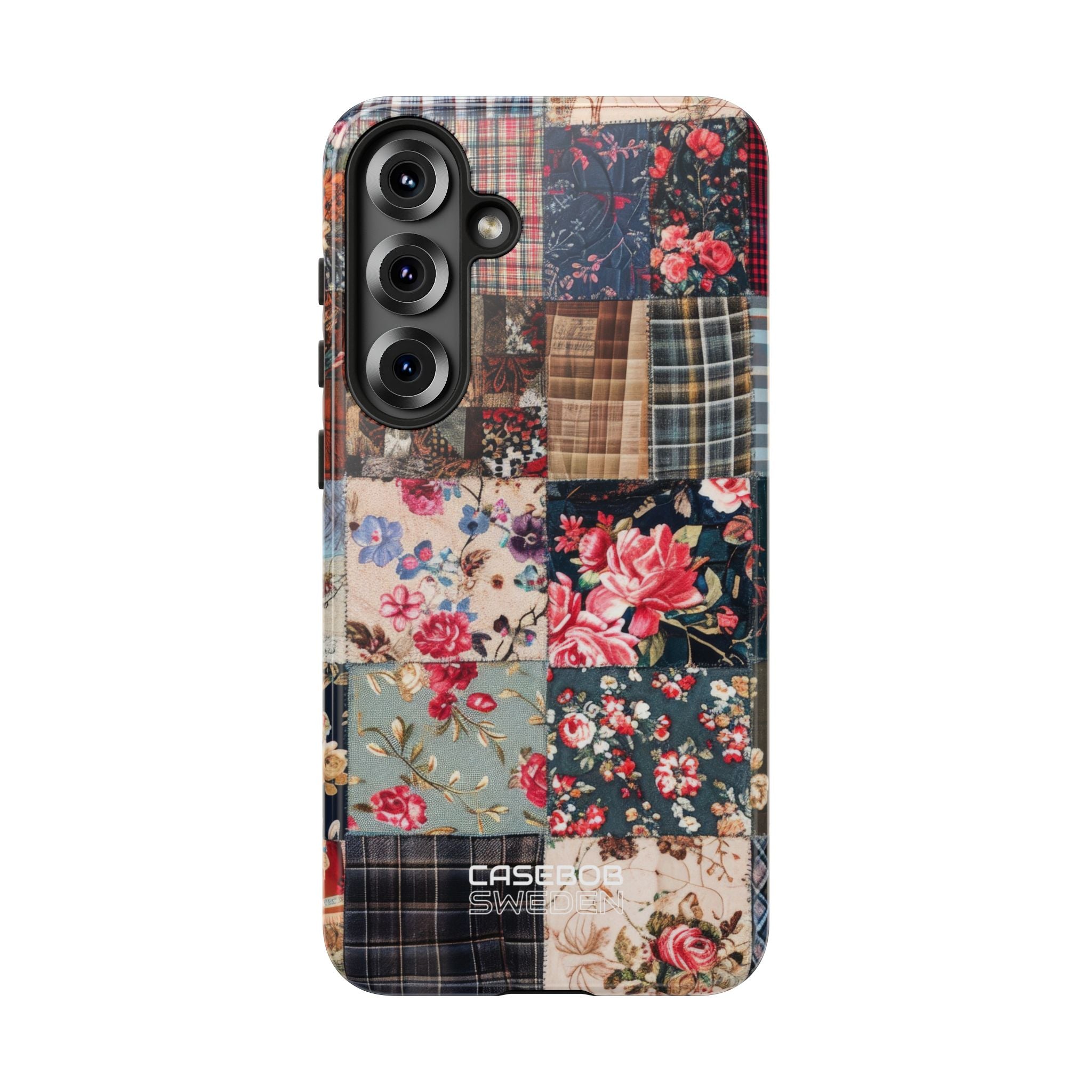 Patchwork Floral Quilt Samsung S25 - Tough