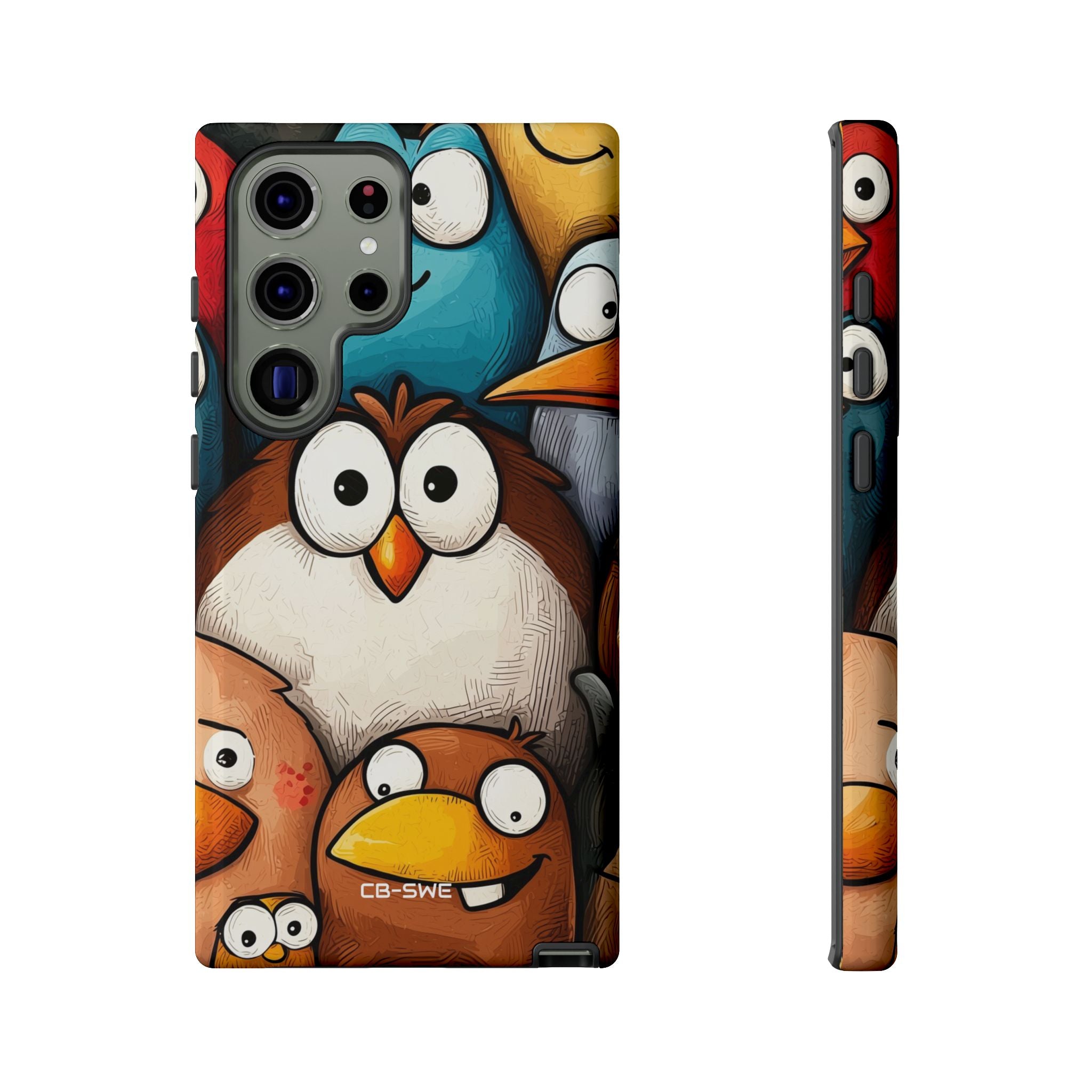 Whimsical Birds Gather - Samsung Case