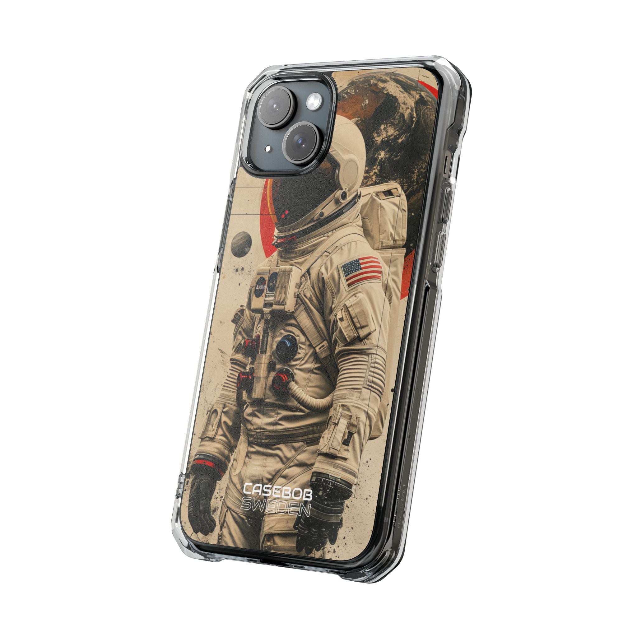 Cosmic Voyager Drift iPhone 15 - Impact Clear+