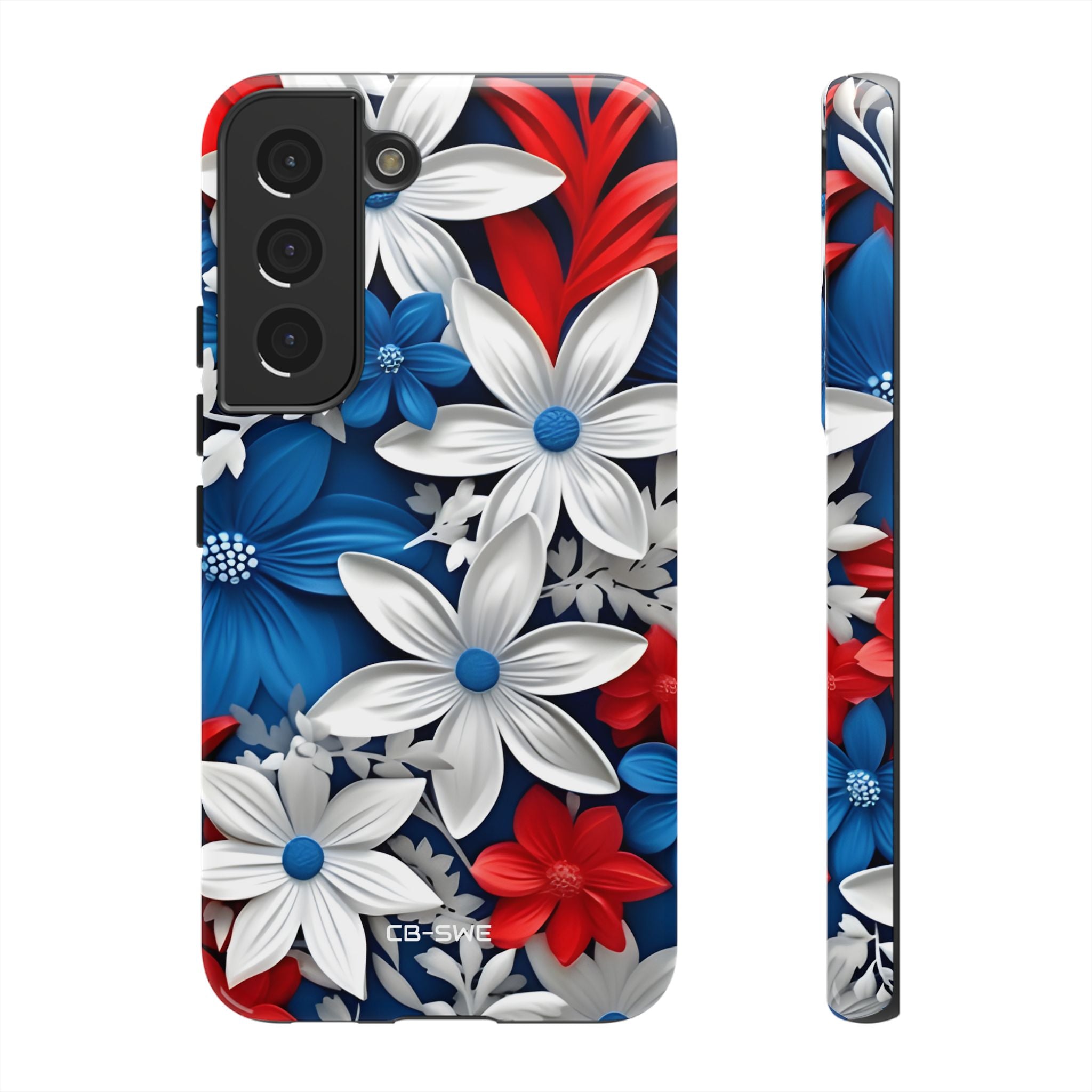 Floral Sculpture Blooms - Samsung Case