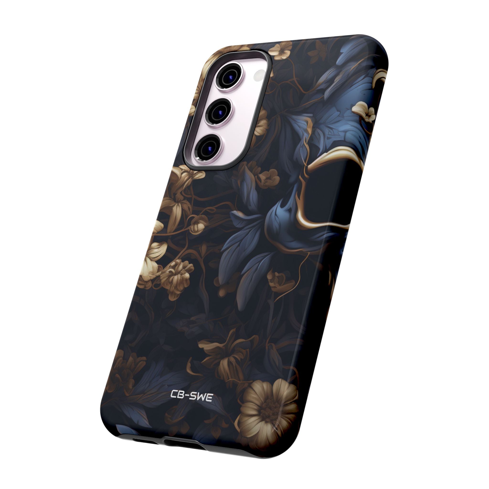 Gothic Floral Skull - Samsung Case