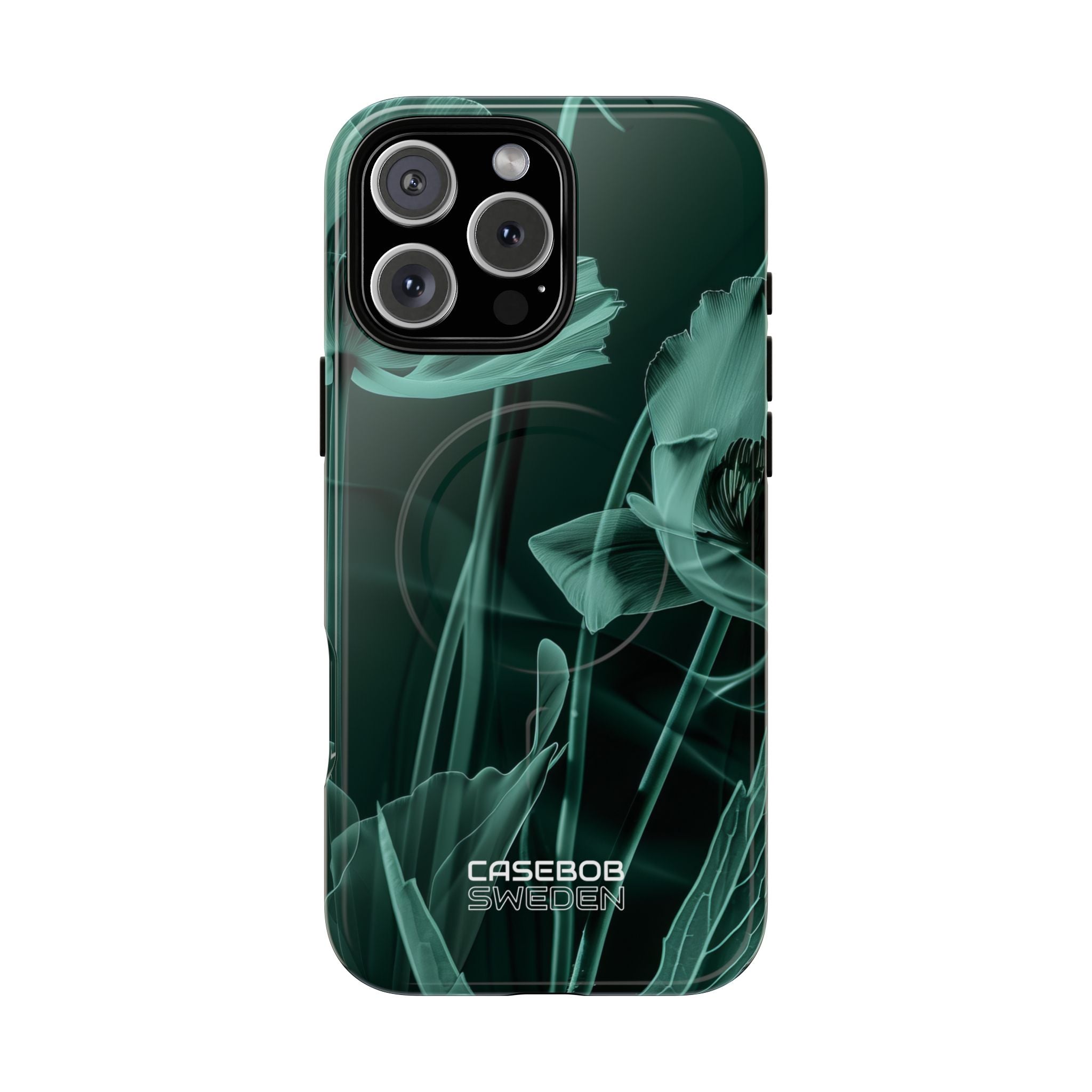 Teal Bloom Radiance iPhone 16 - Tough+