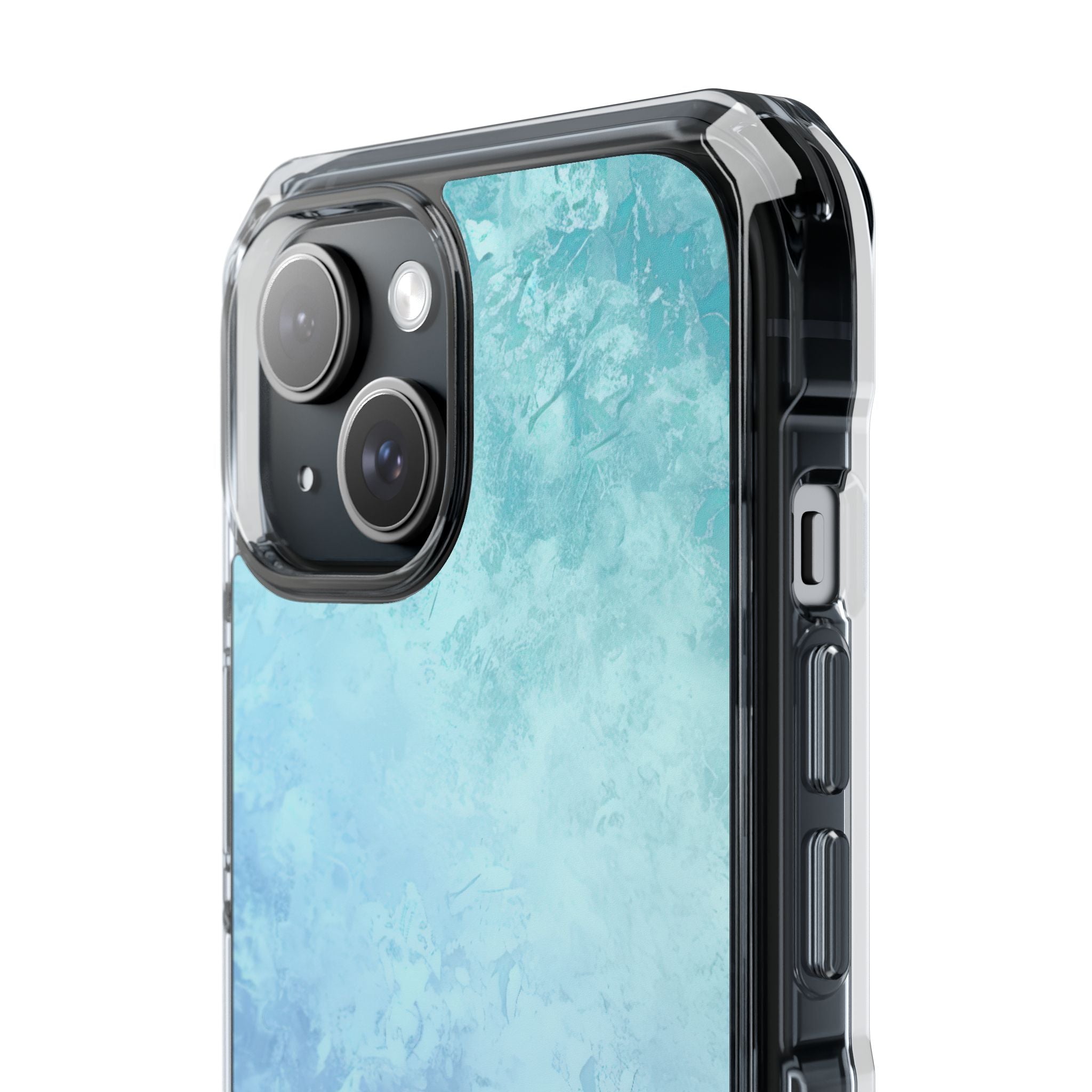 Ocean Mist Whisper iPhone 15 - Impact Clear+