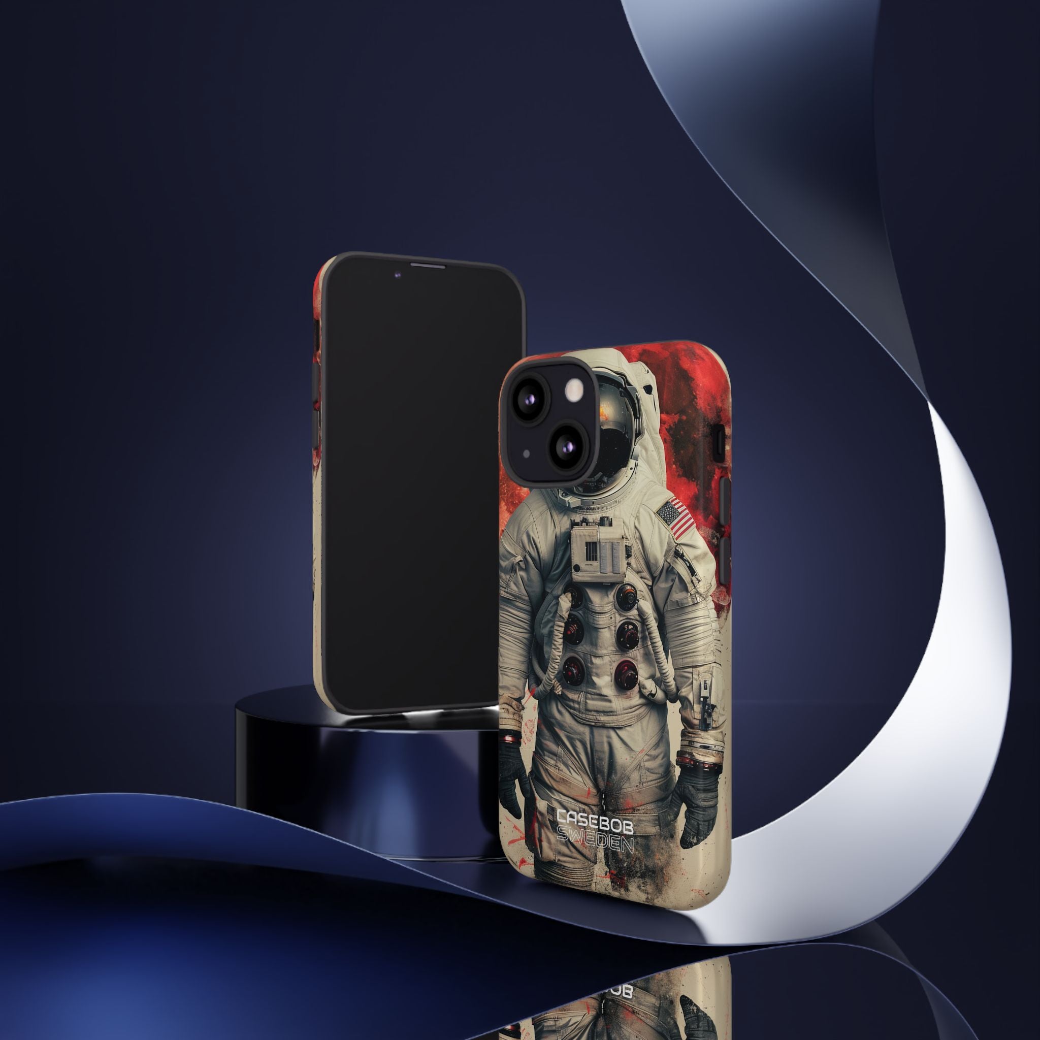 Crimson Spacewalk Dream iPhone 13 - Tough