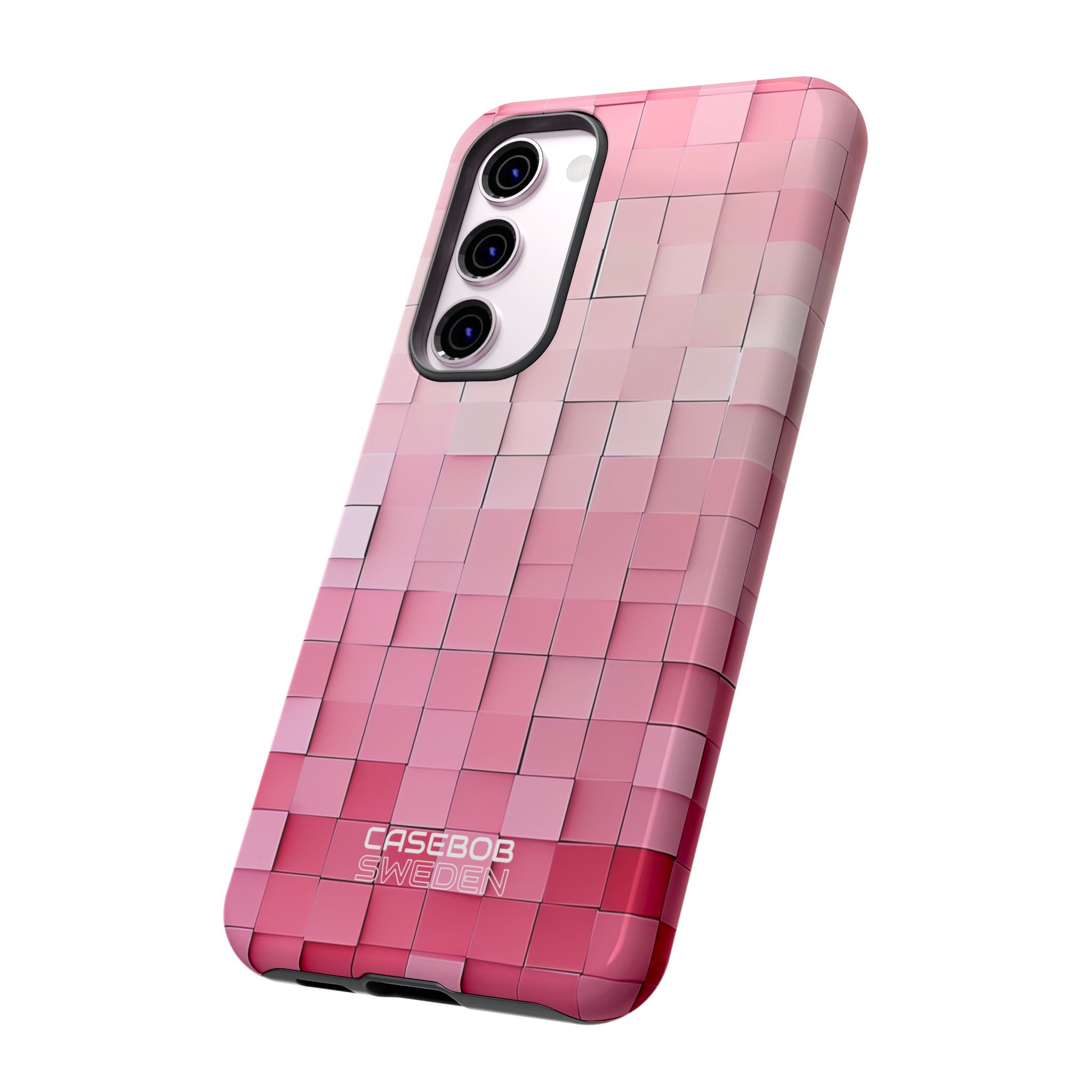 Pink Mosaic Glow Samsung S23 - Tough
