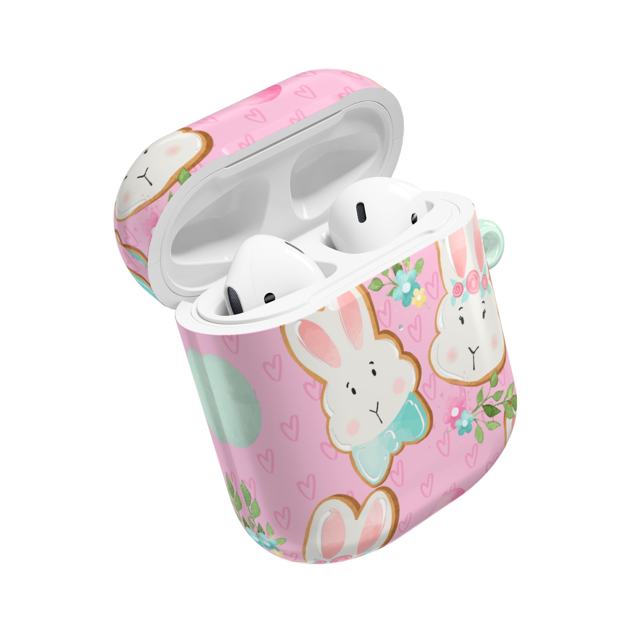 Blushing Bunny Bloom - AirPods Case