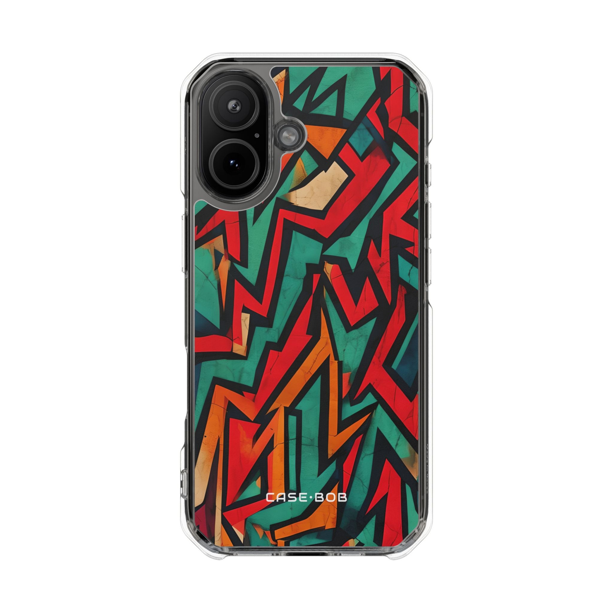 Crimson Shards iPhone 17 Hoesje - Impact