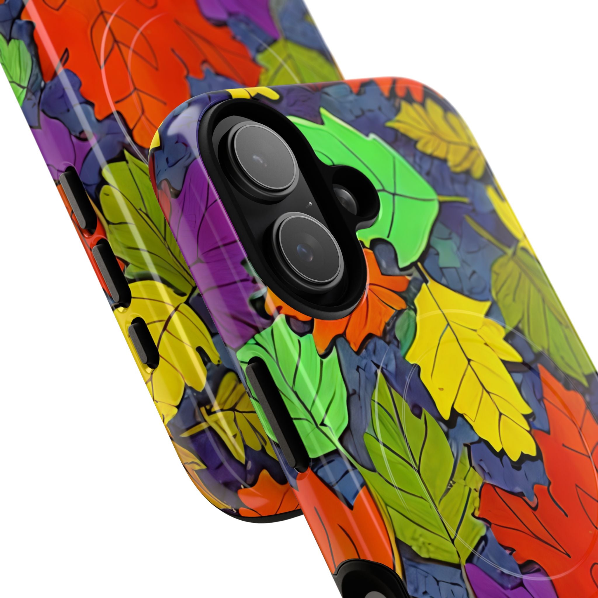Vivid Leafburst iPhone 17 Case - Tough+