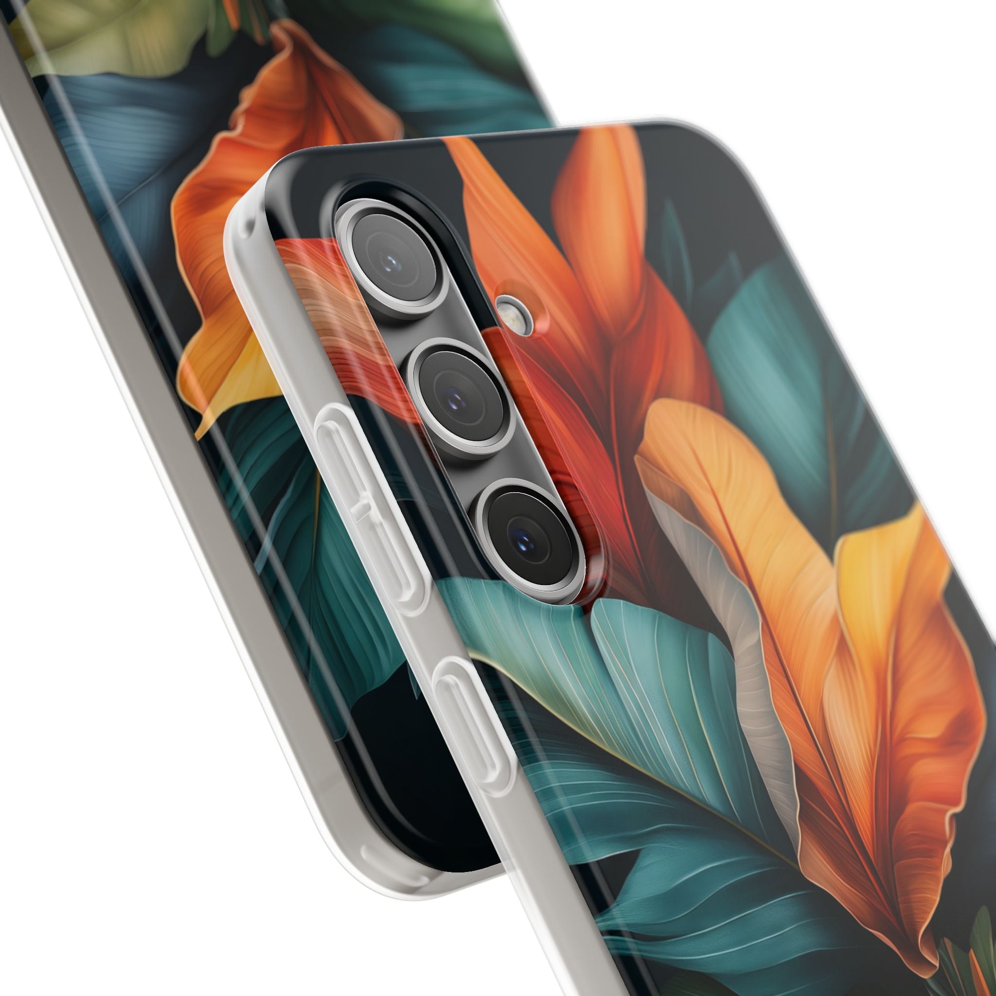 Tropical Leafburst Samsung S24 Plus Case - Soft