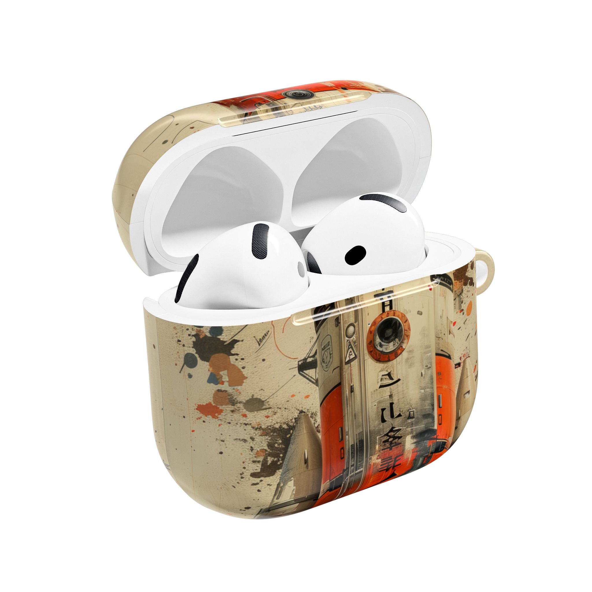 Crimson Rocket - AirPods Case