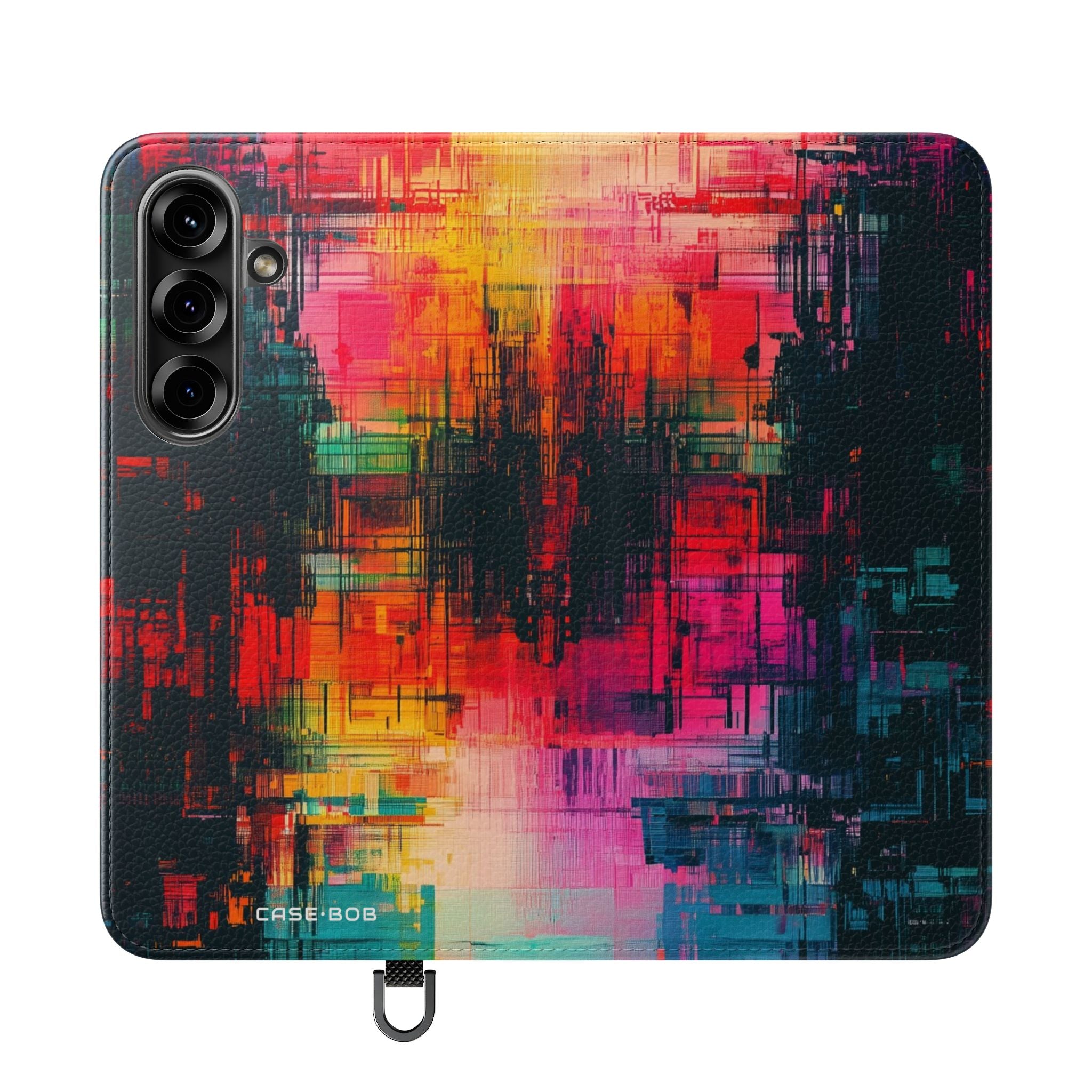 Neon Prism - Samsung S25 Case - Lompakko