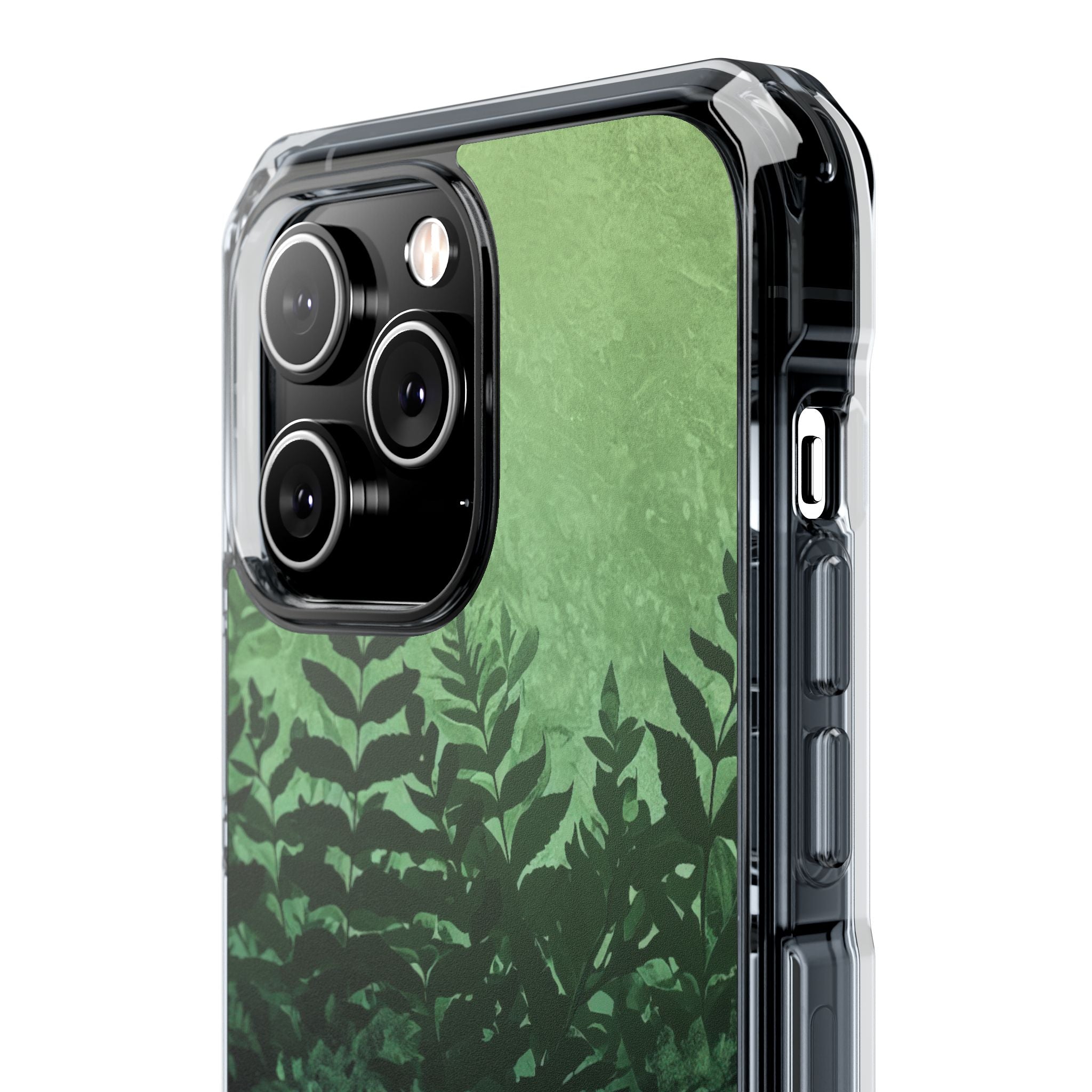 Verdant Fern Silhouettes iPhone 14 - Impact Clear+