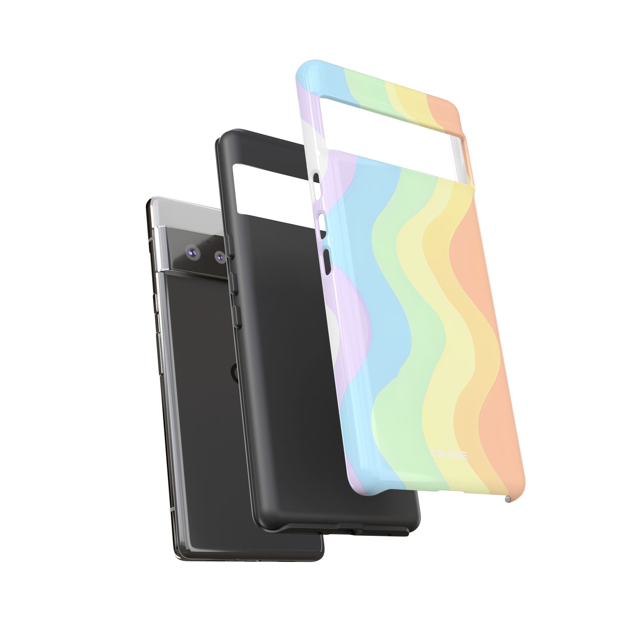 Pastel Waves Flow - Google Pixel Case