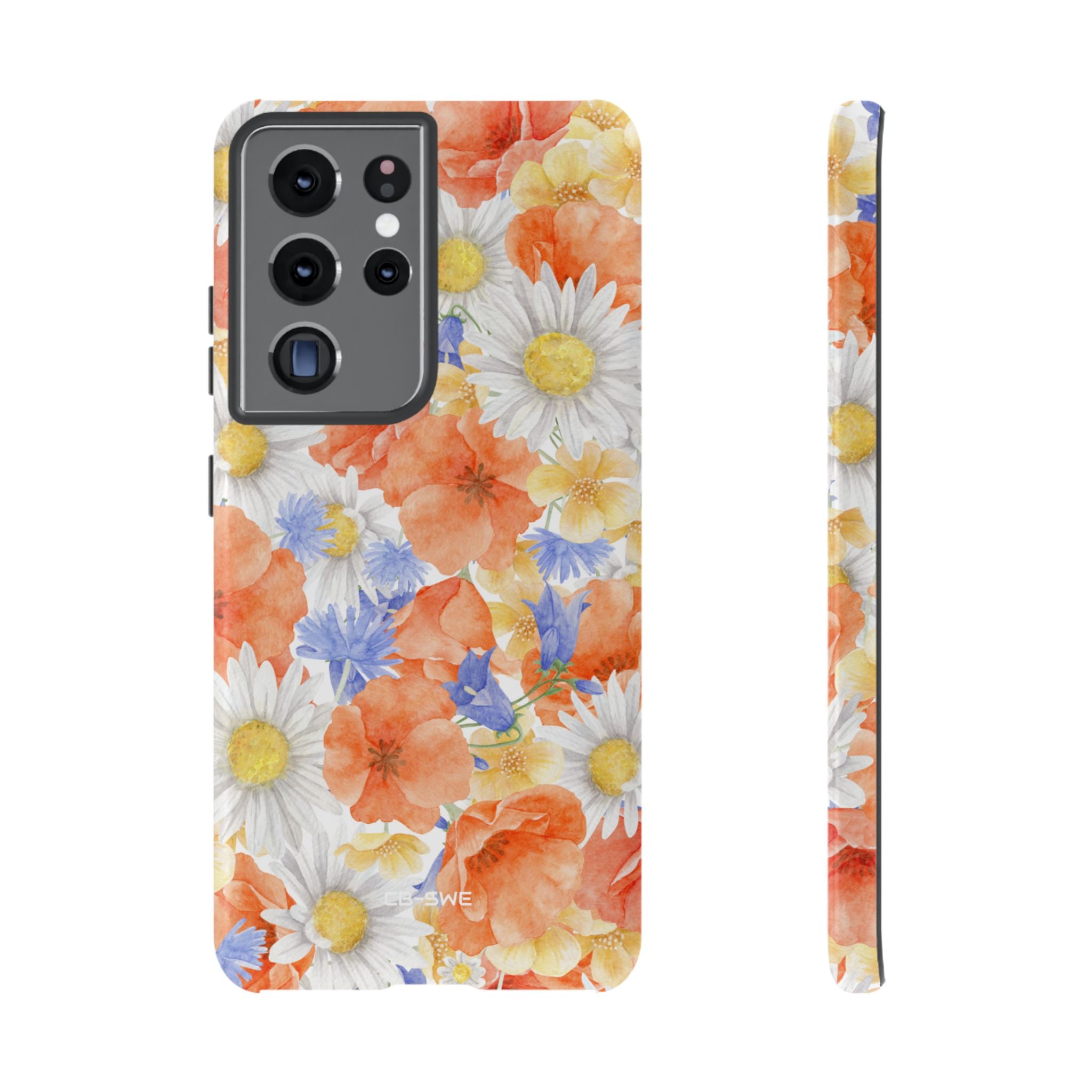 Watercolor Floral Harmony - Samsung Case