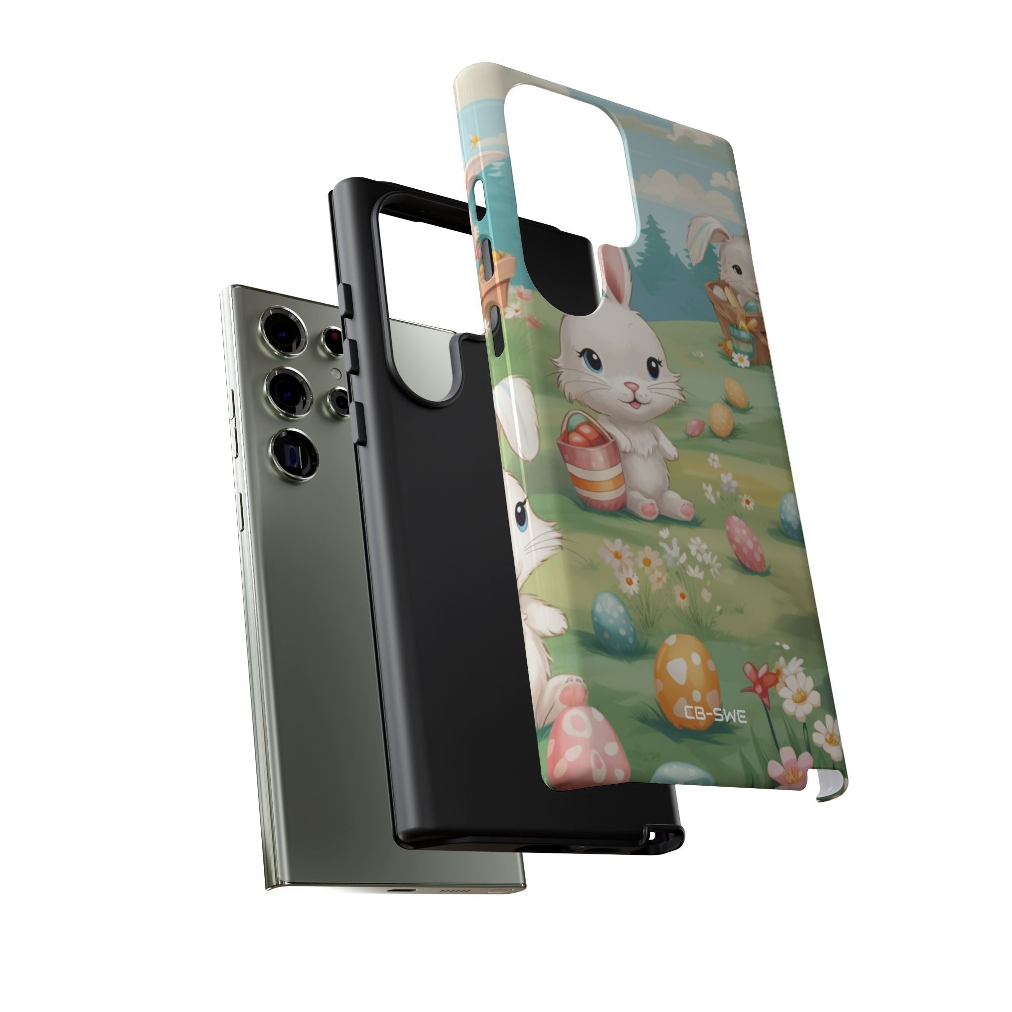 Bunnies Hunt Eggs - Samsung Case