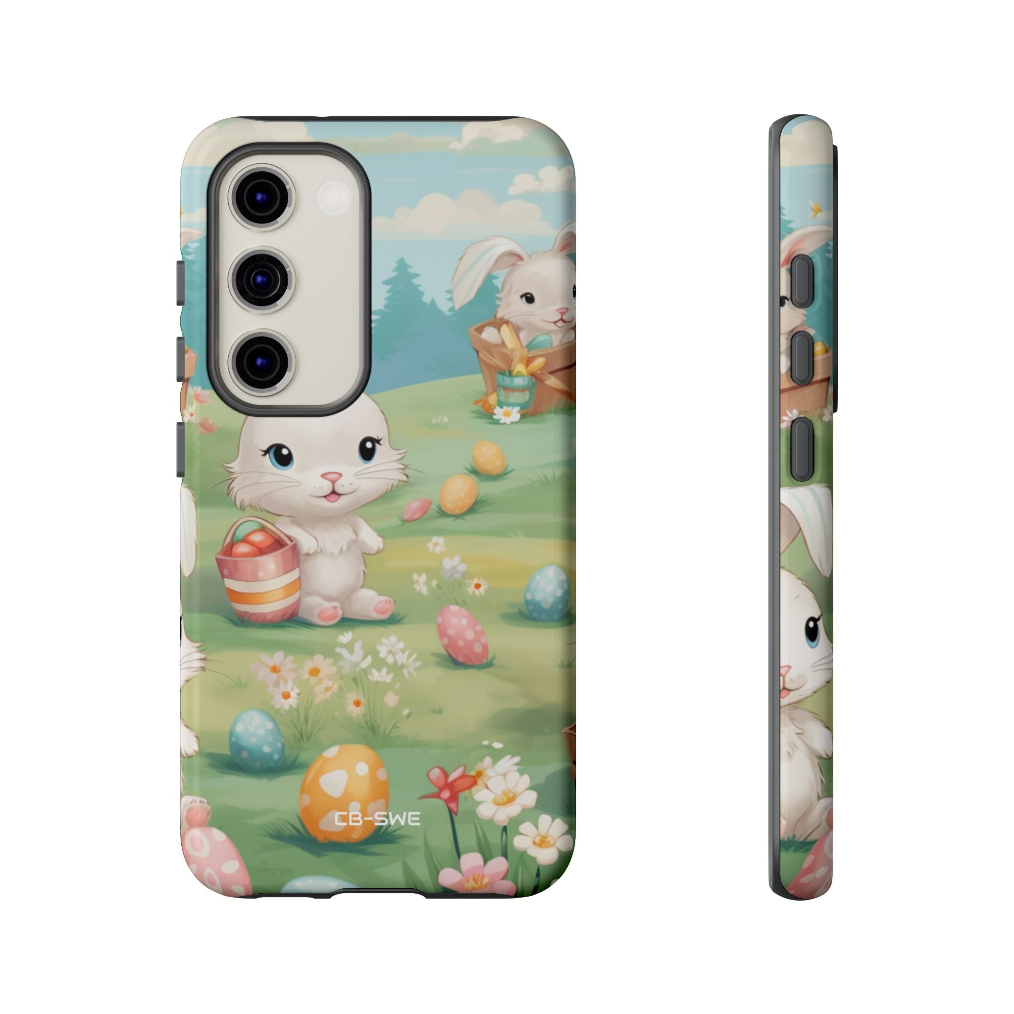 Bunnies Hunt Eggs - Samsung Case