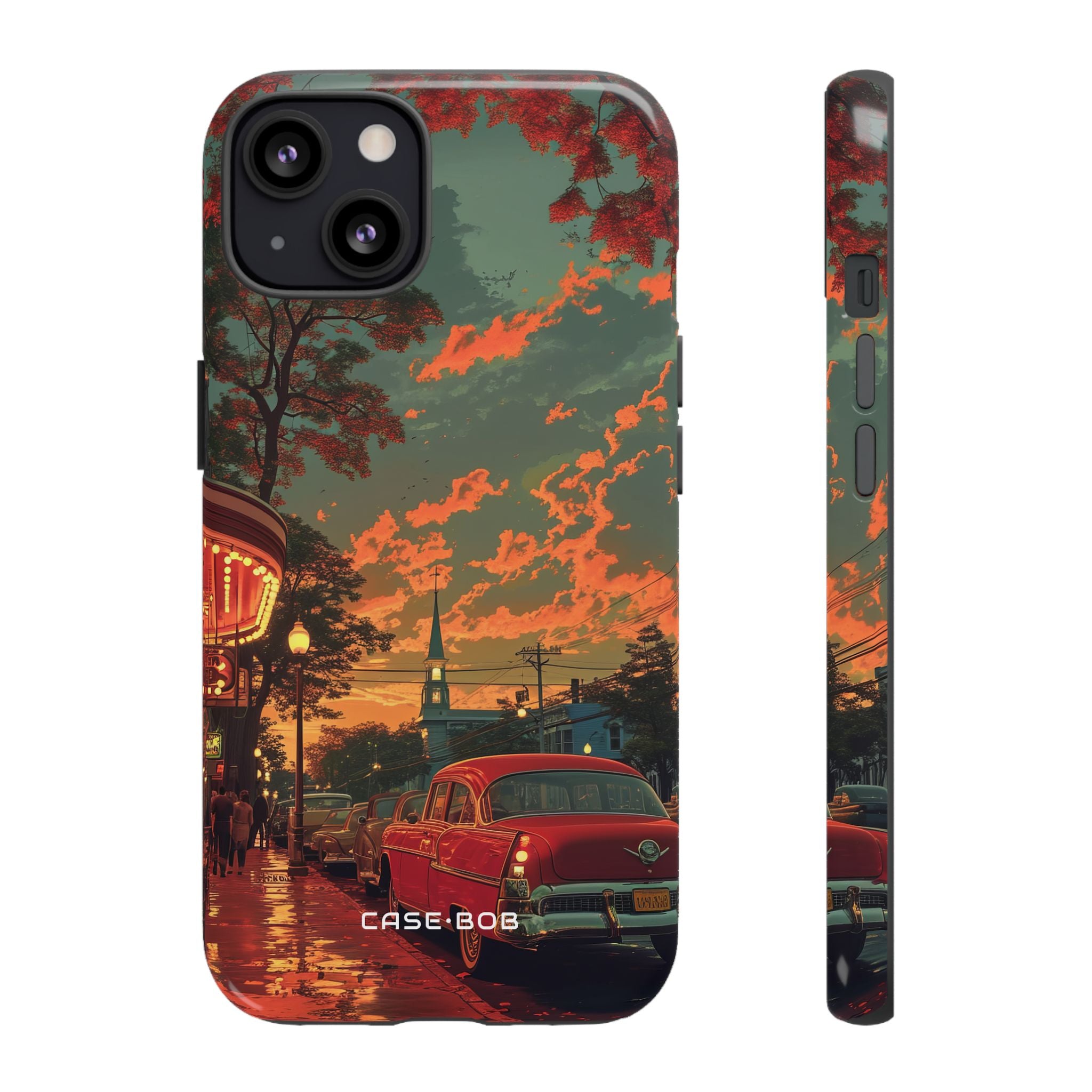 Crimson Classic iPhone 13 Case - Tough