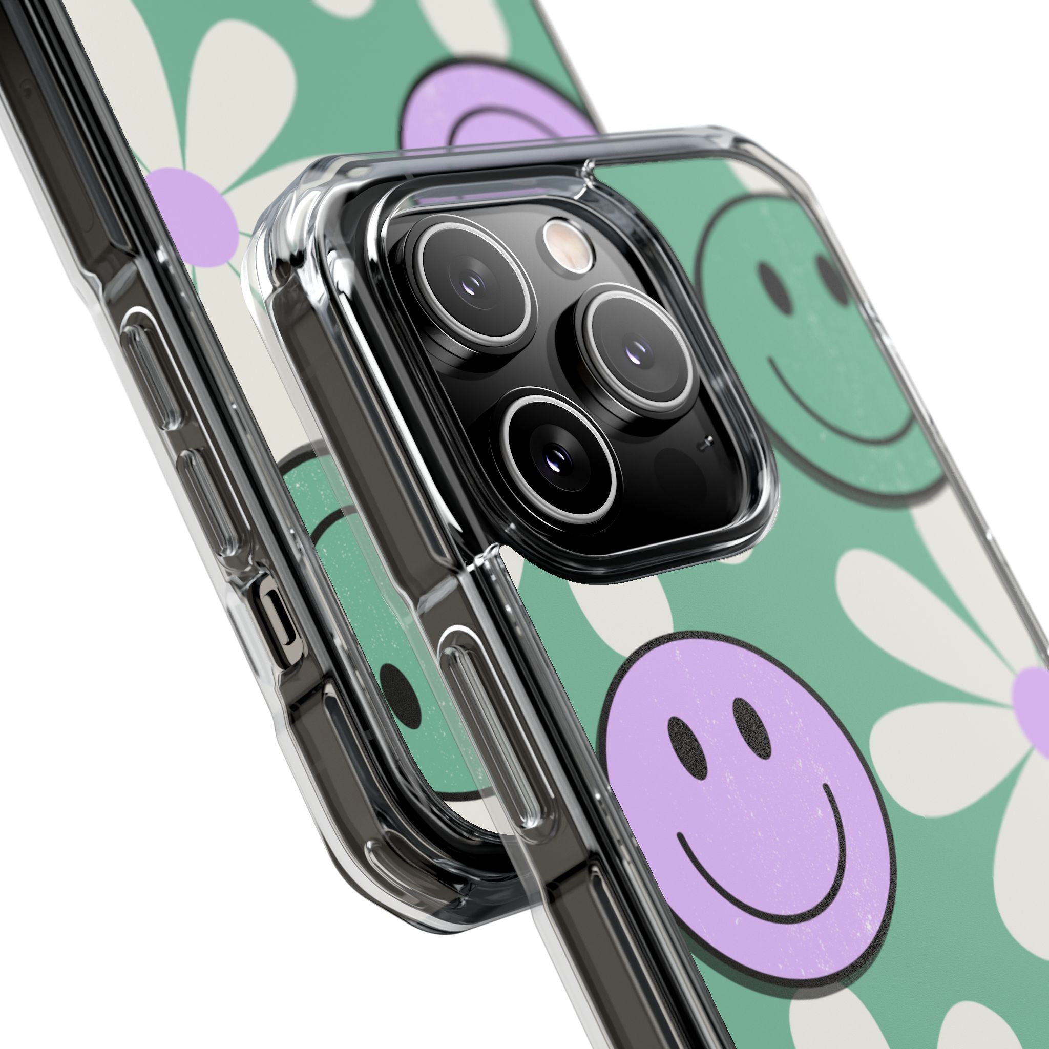 Smiley Daisy Glow iPhone 14 Pro Case - Impact