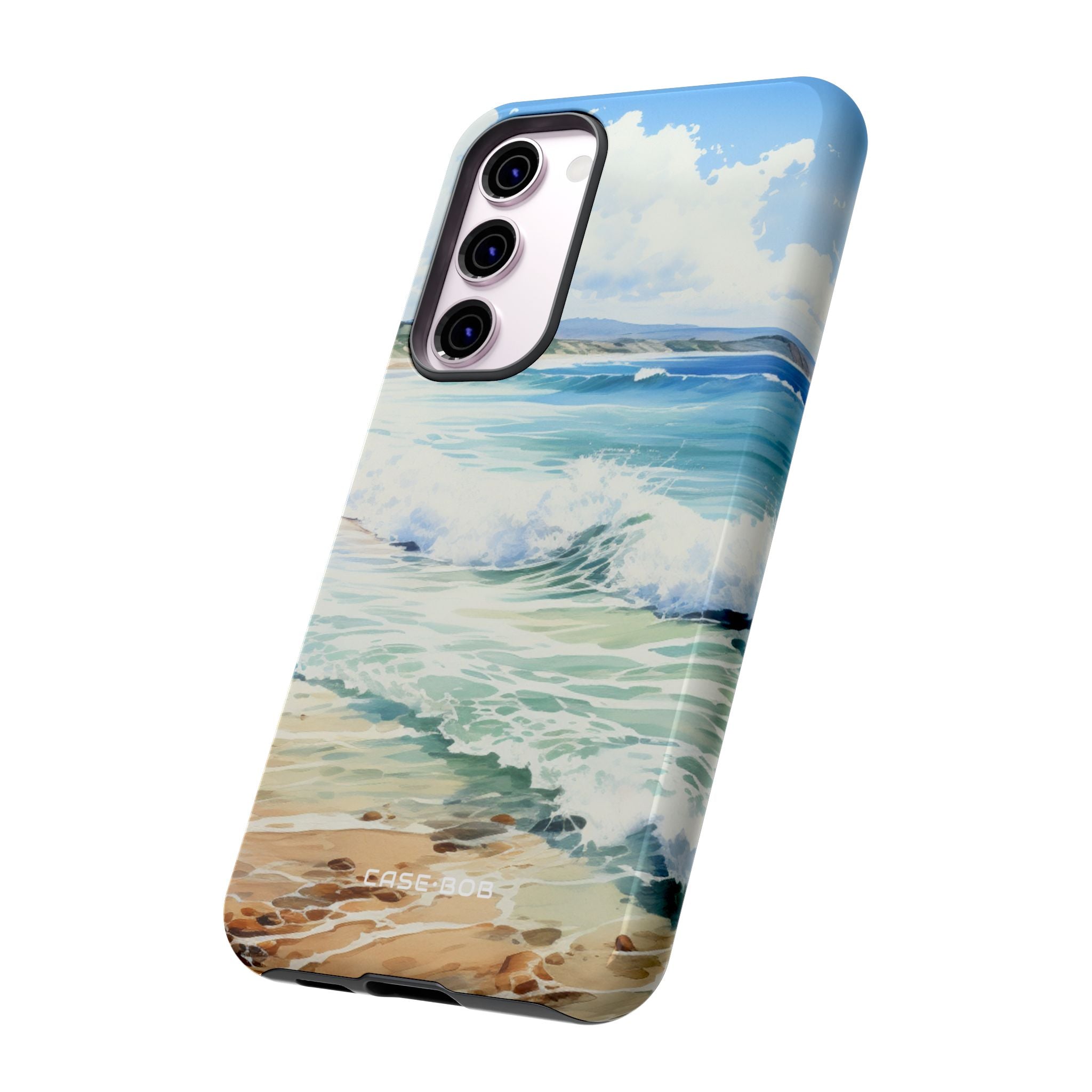 Foamy Wave Breeze Samsung S23 Plus Case - Tough