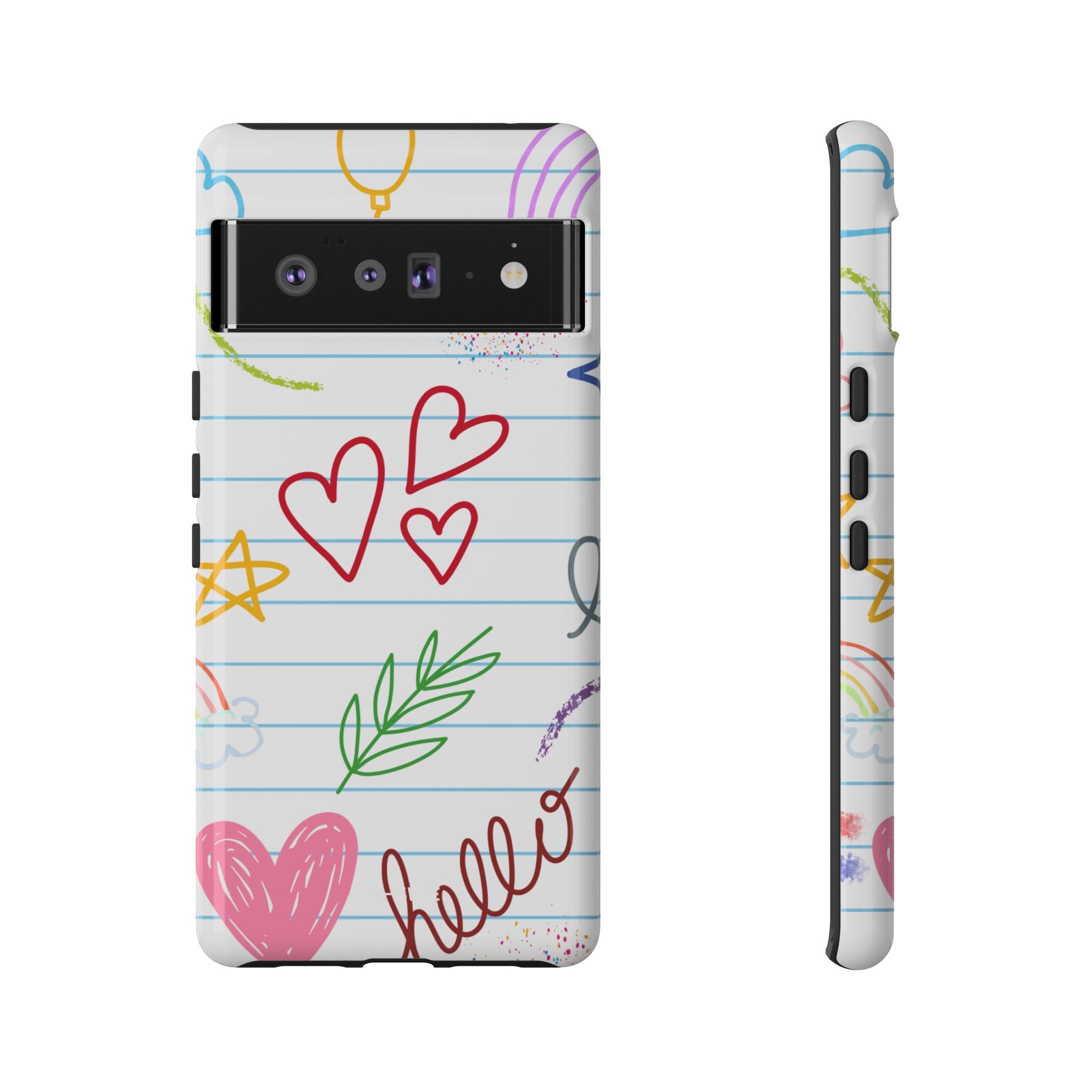 Hearts Dance Happily - Google Pixel Case