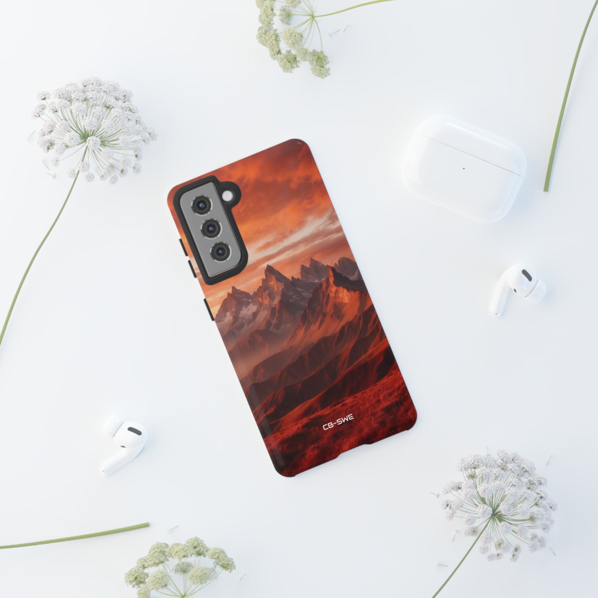 Mountain Peaks Glowing - Samsung Case