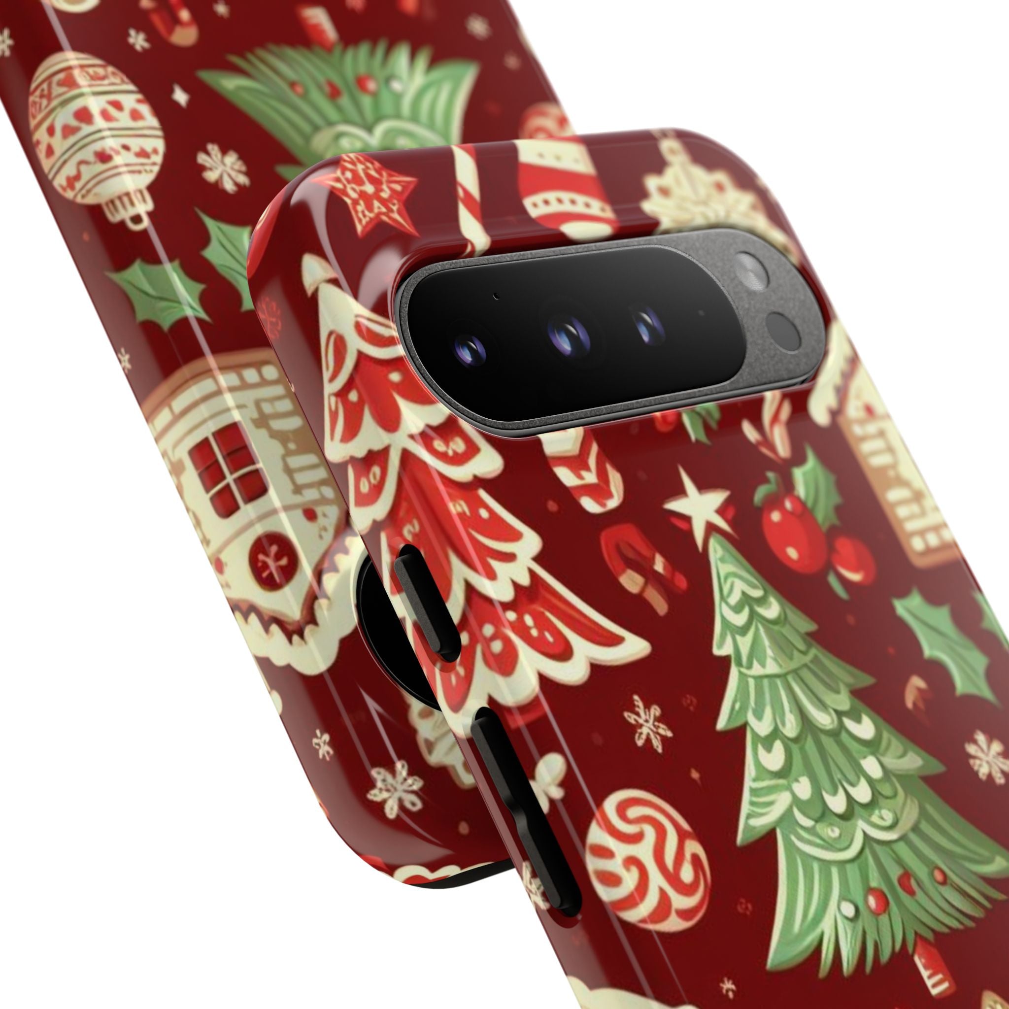 Gingerbread Smiles Shine - Google Pixel Case