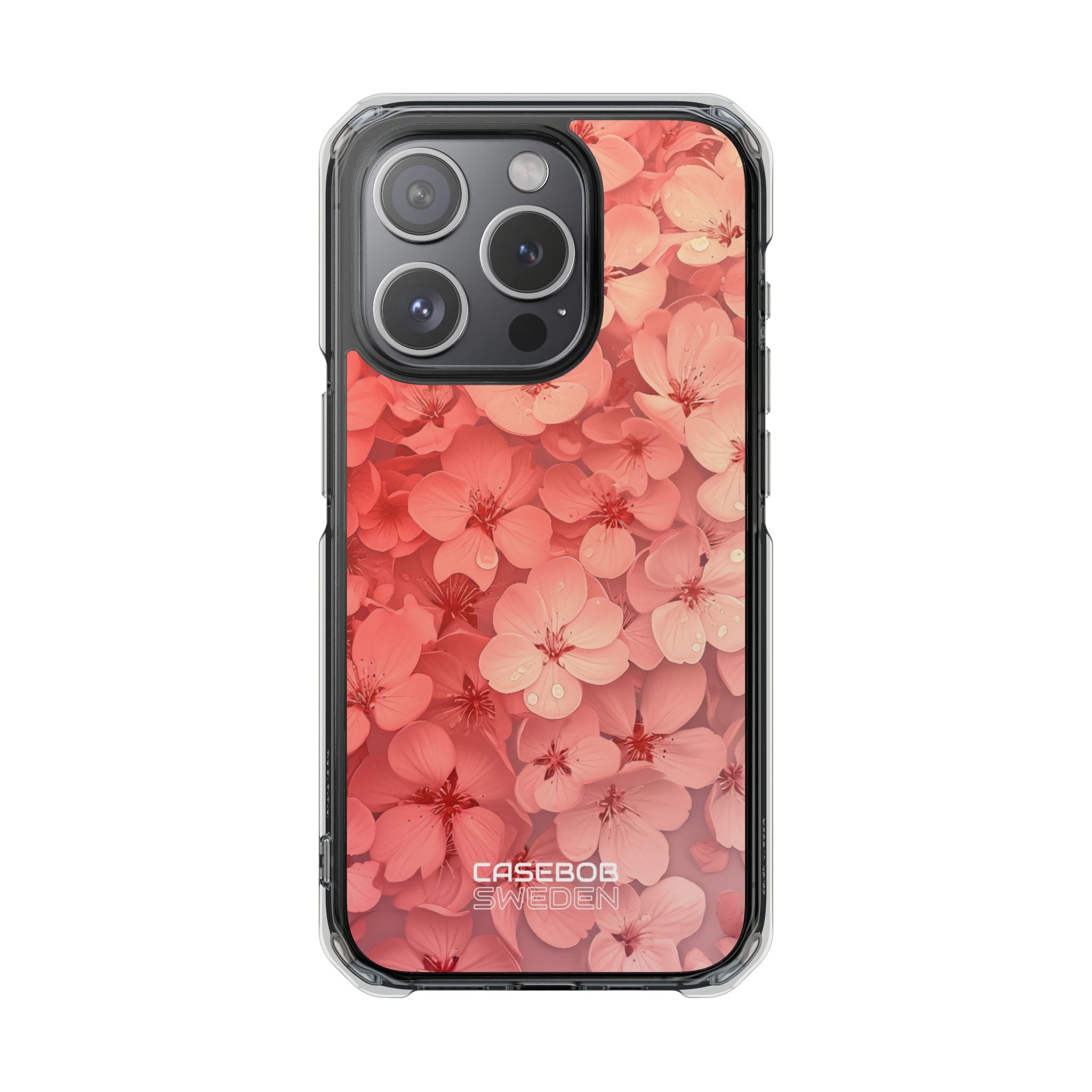 Blush Garden Bloom iPhone 15 - Impact Clear+