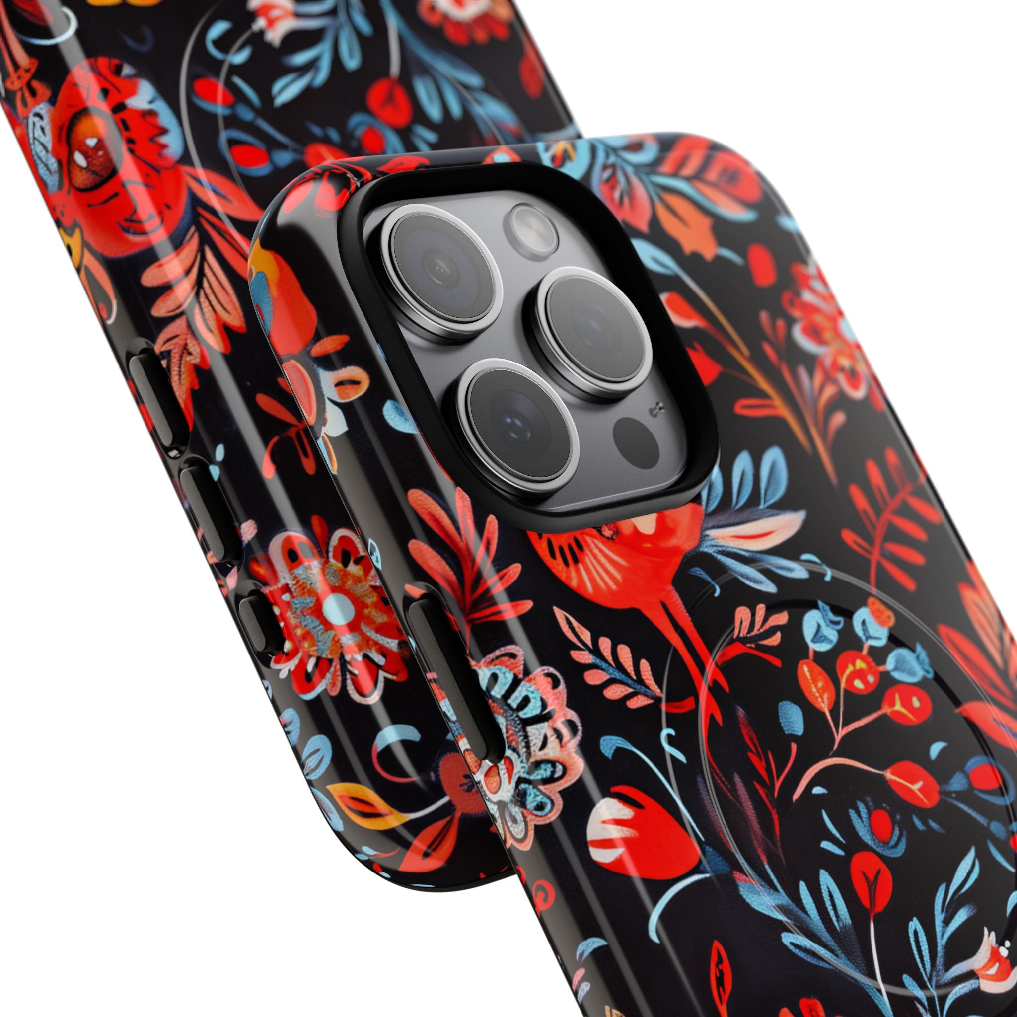 Vivid Birdscape iPhone 15 Pro Max Case - Tough+