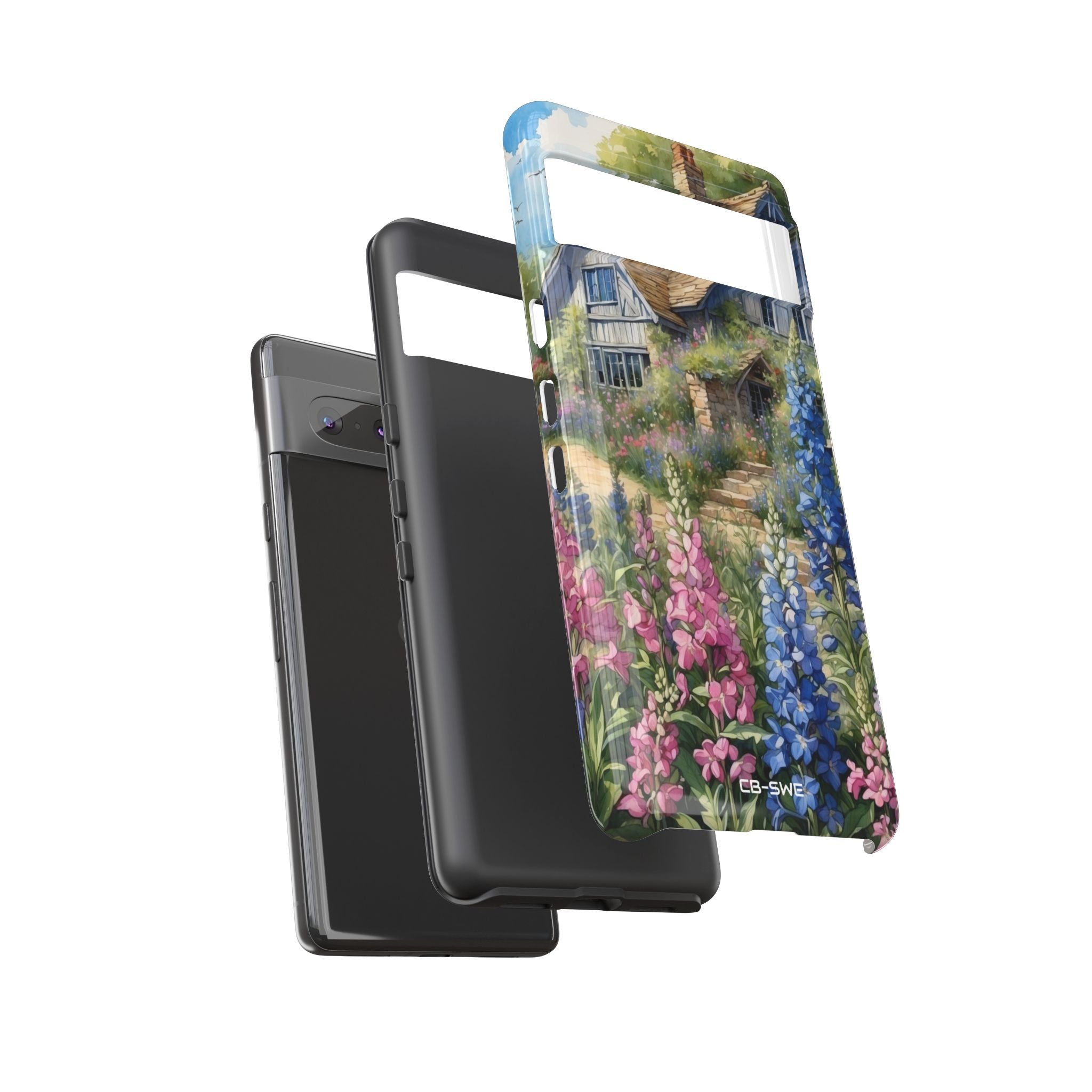 Cottage Blooms Bright - Google Pixel Case