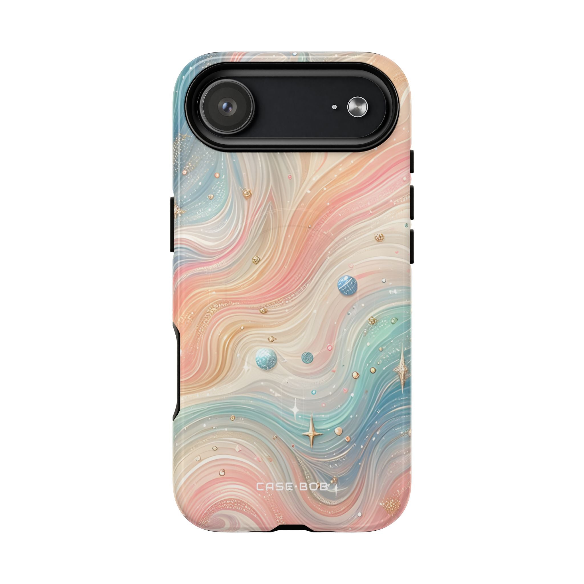 Iridescent Swirls iPhone 17 Air Case - Tough+