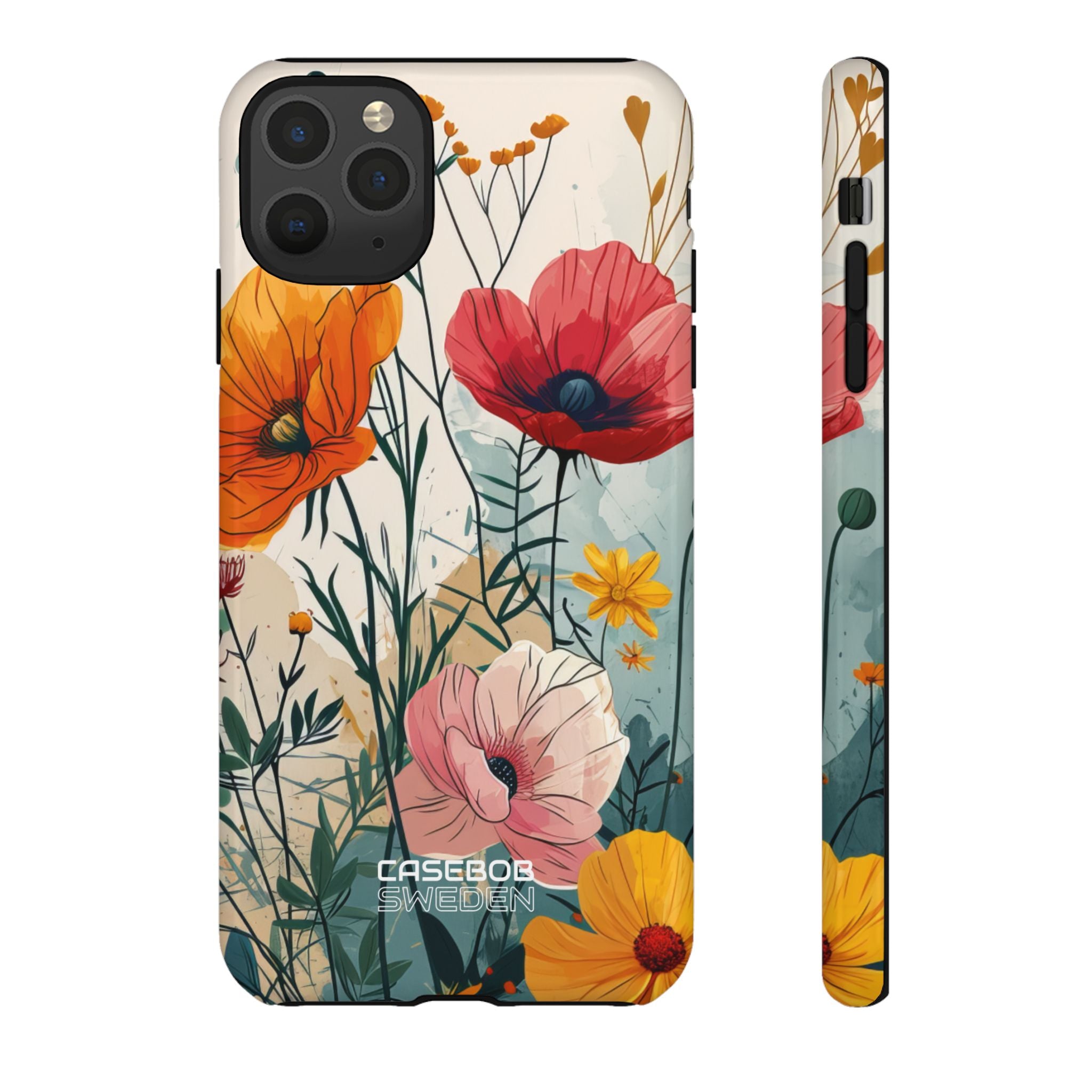 Vibrant Poppy Garden iPhone 11 - Tough
