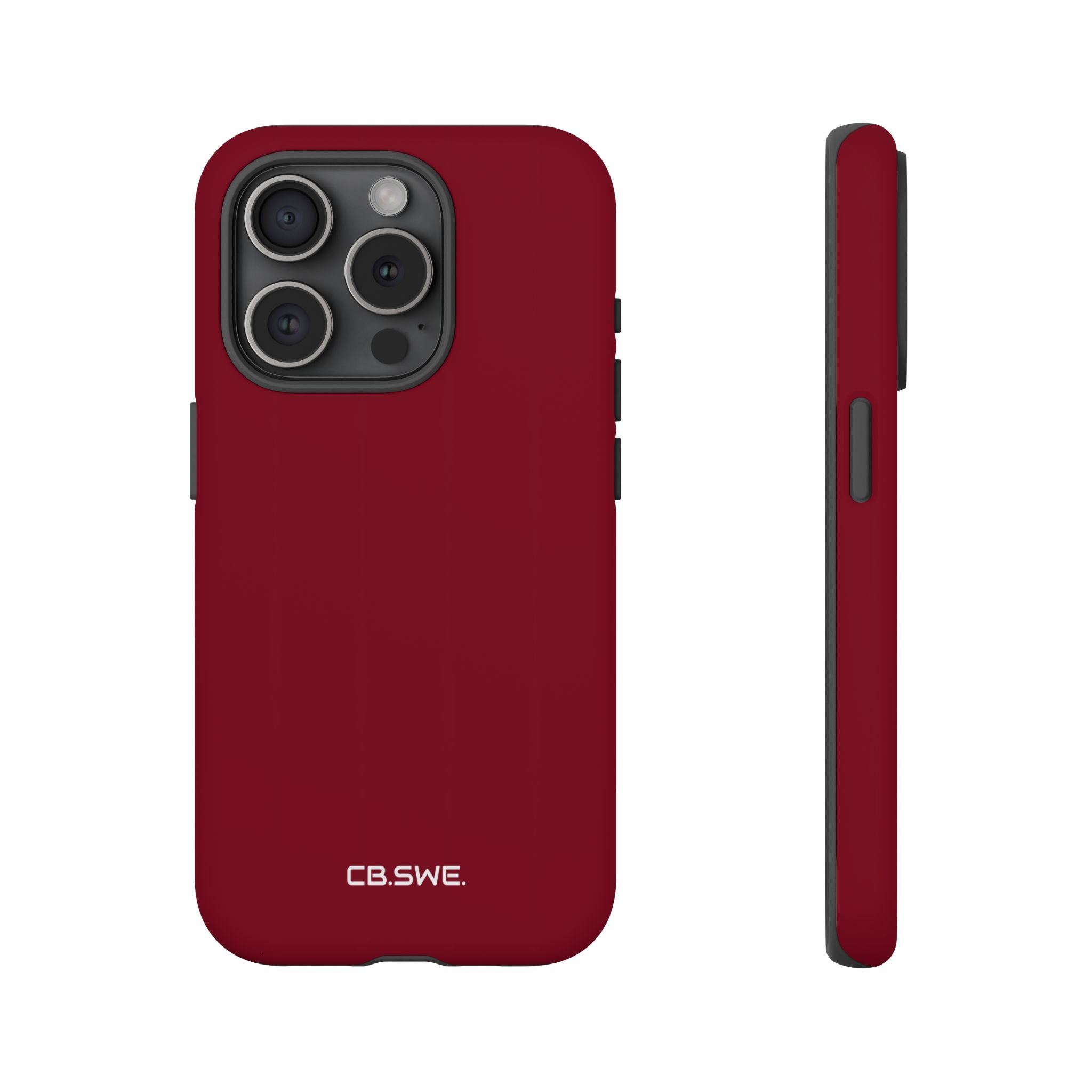 Burgundy iPhone Case - Tough