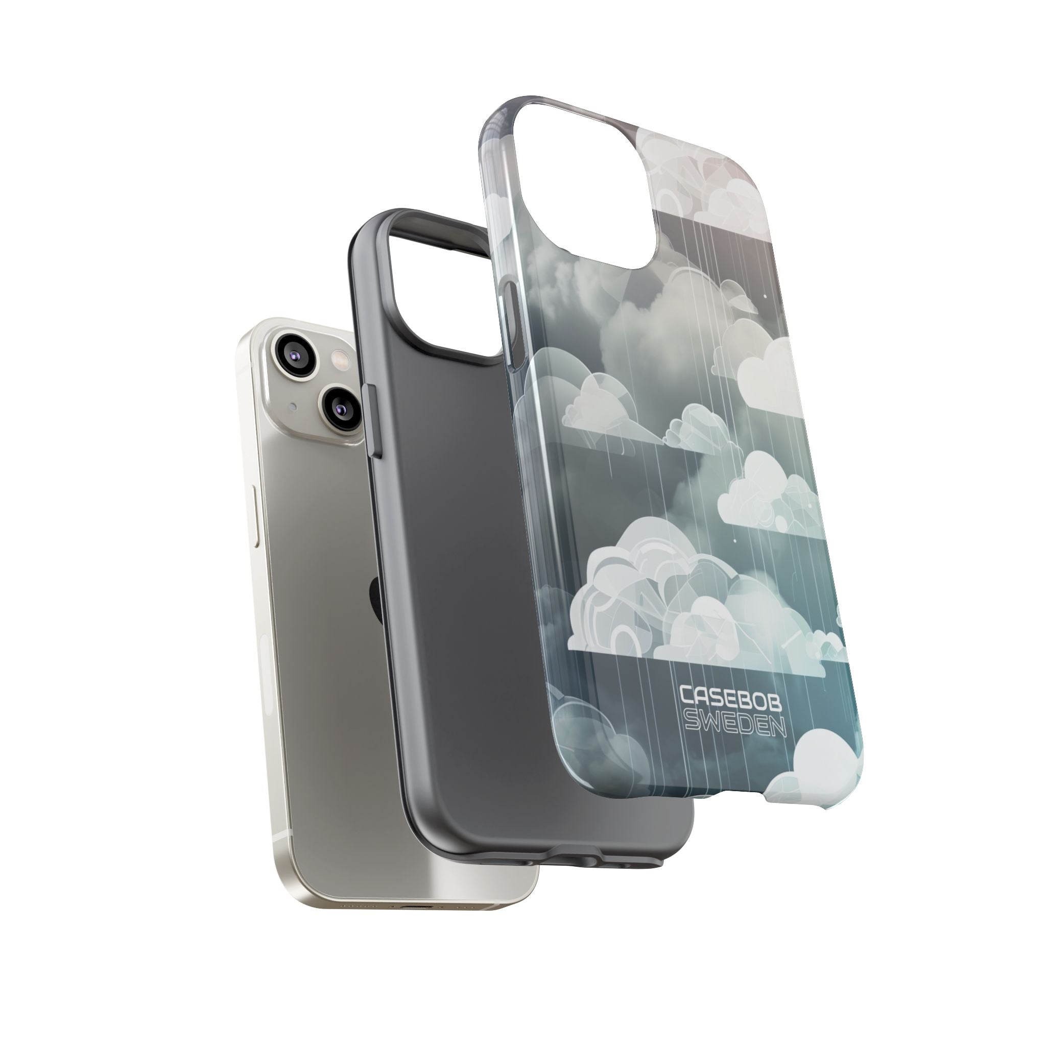 Nuvole da sogno argento iPhone 14 - Tough
