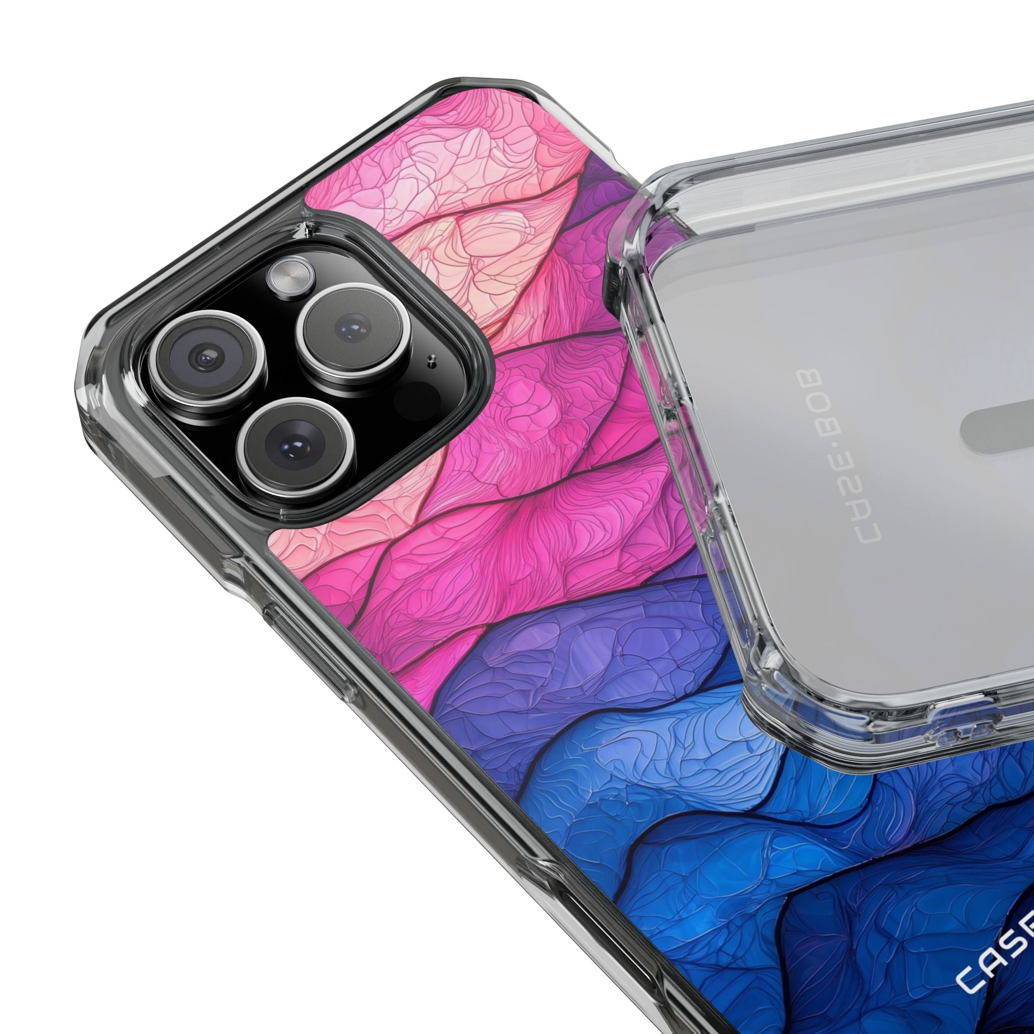 Wavy Vein Gradient iPhone 16 Pro Max Case - Impact