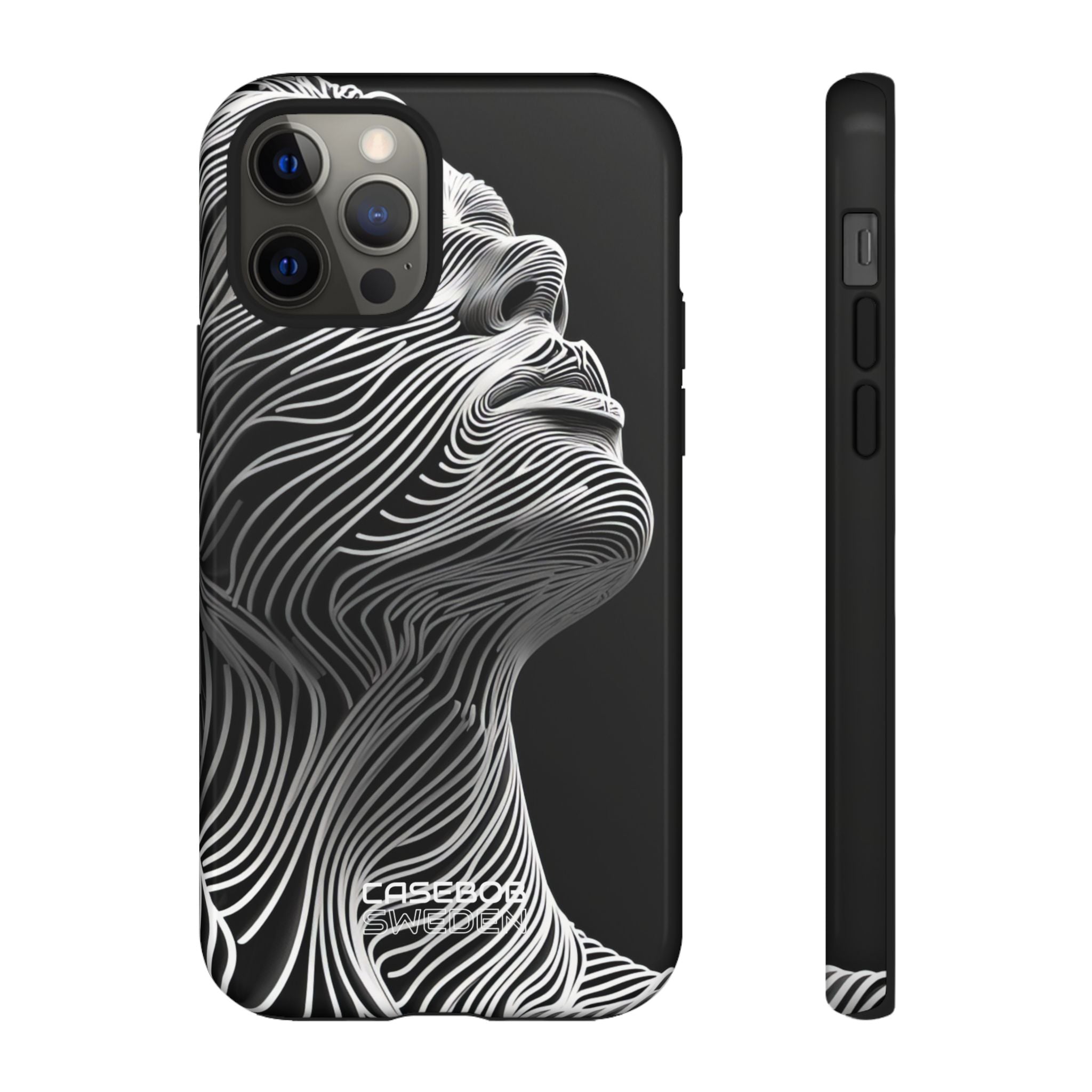 Fluid Face Lines iPhone 12 - Tough