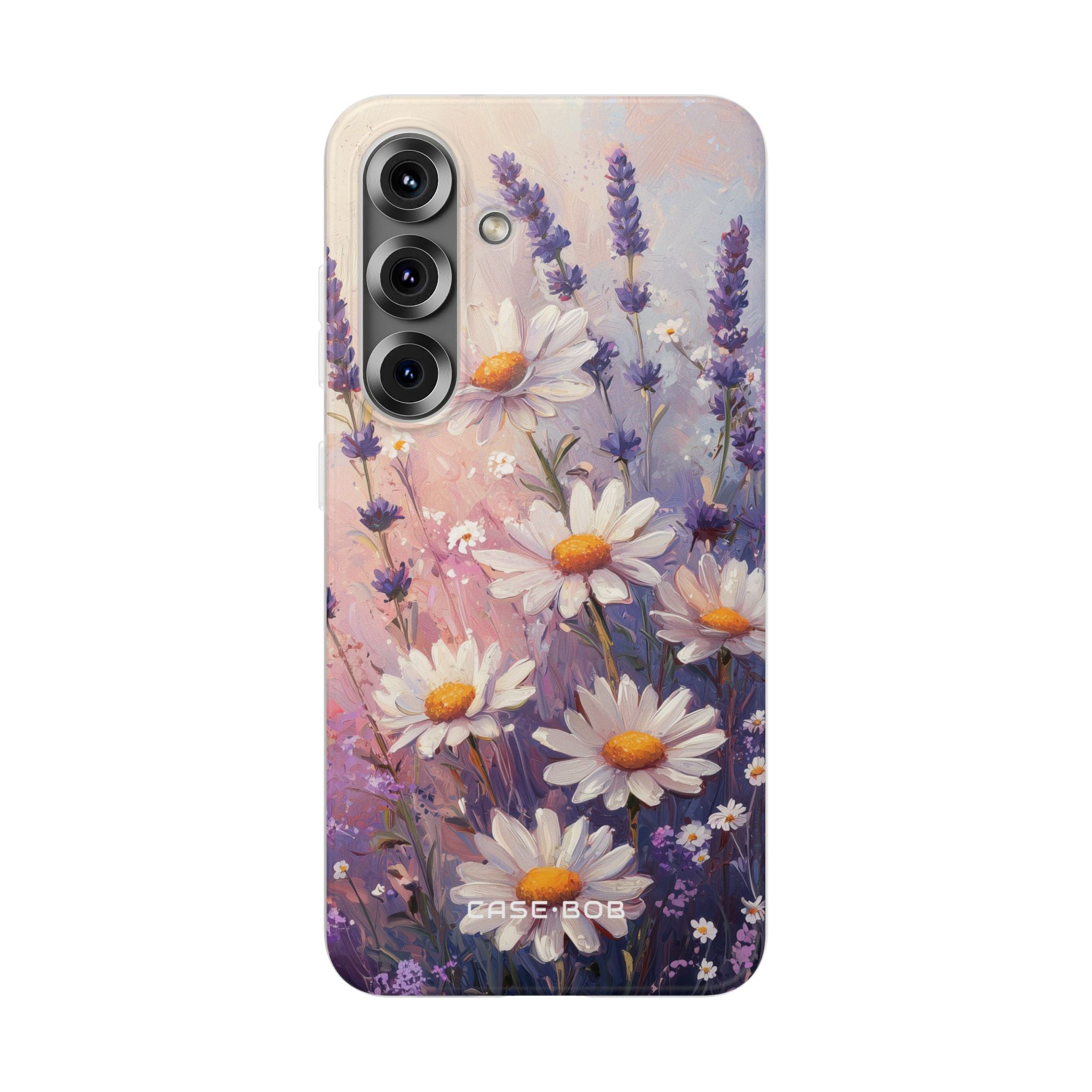 Daisy Lavender Bloom Samsung S25 Plus Case - Soft