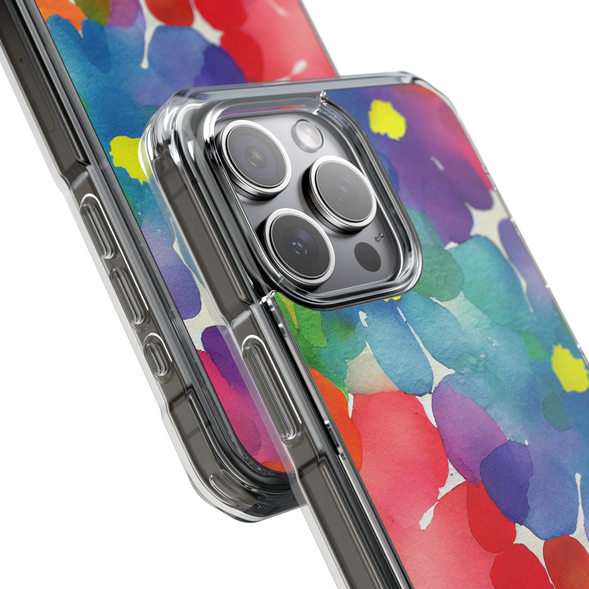 Fluid Color Petals iPhone Case - Impact