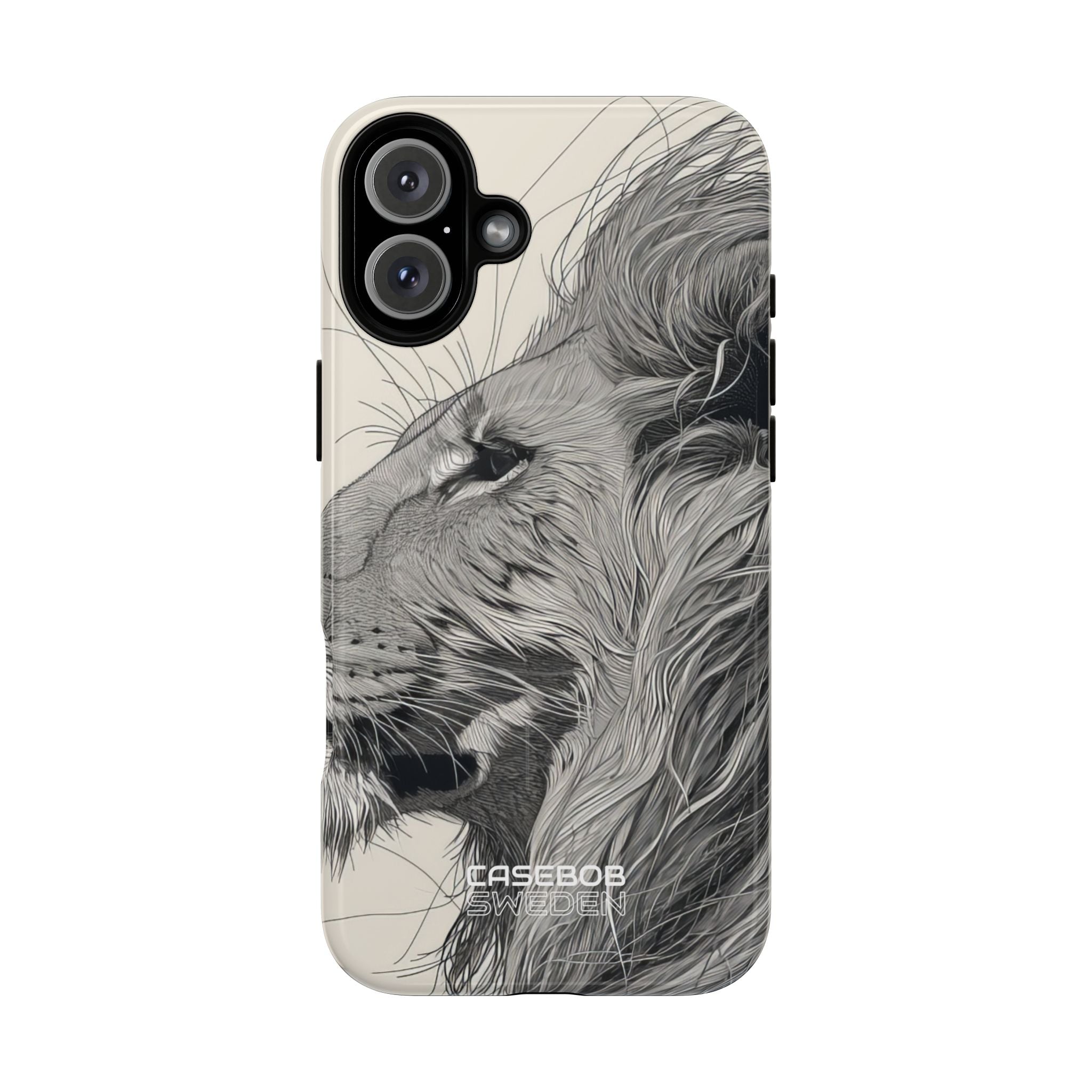 Majestic Lion Profile iPhone 16 - Tough+