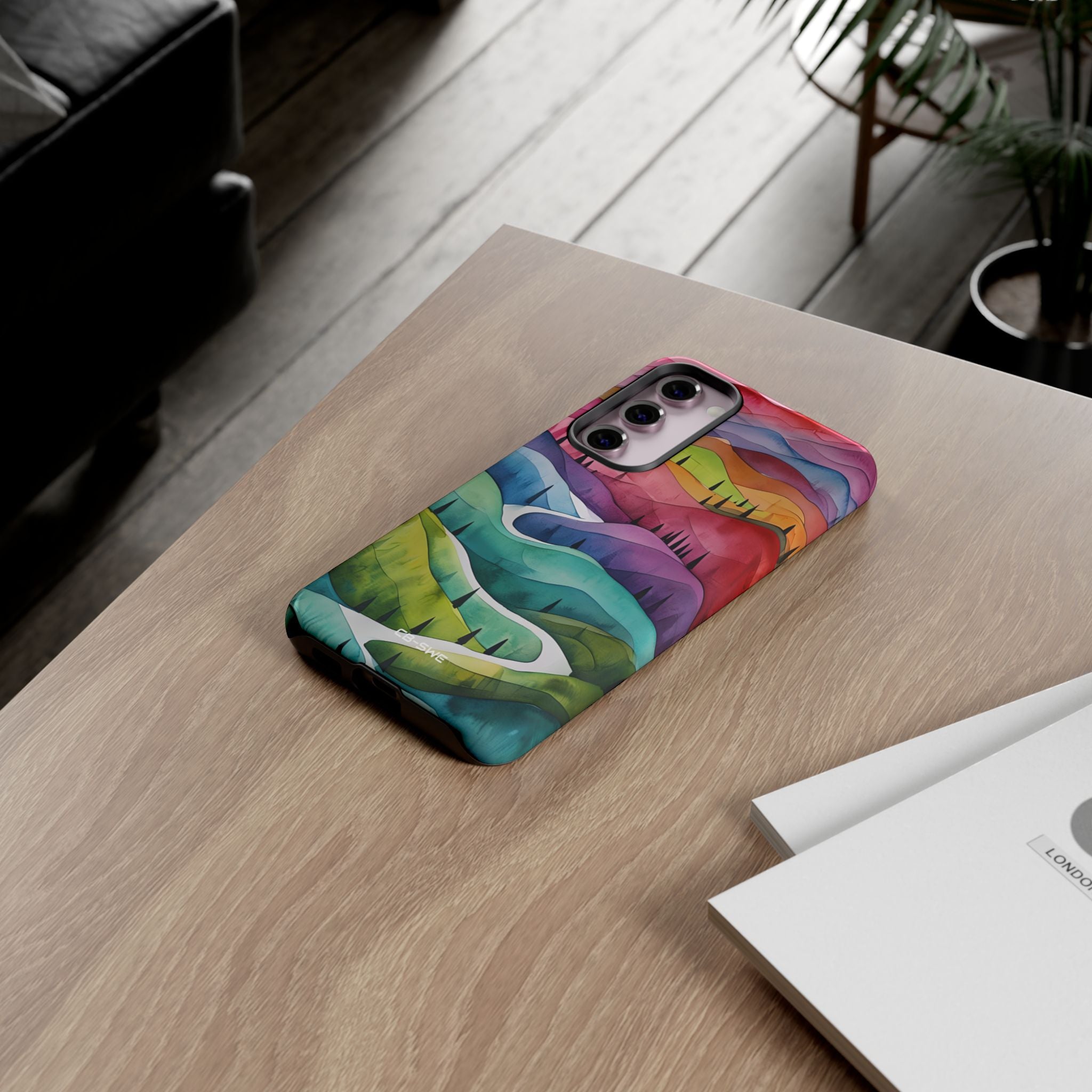 Whimsical Colorful Valleys - Samsung Case