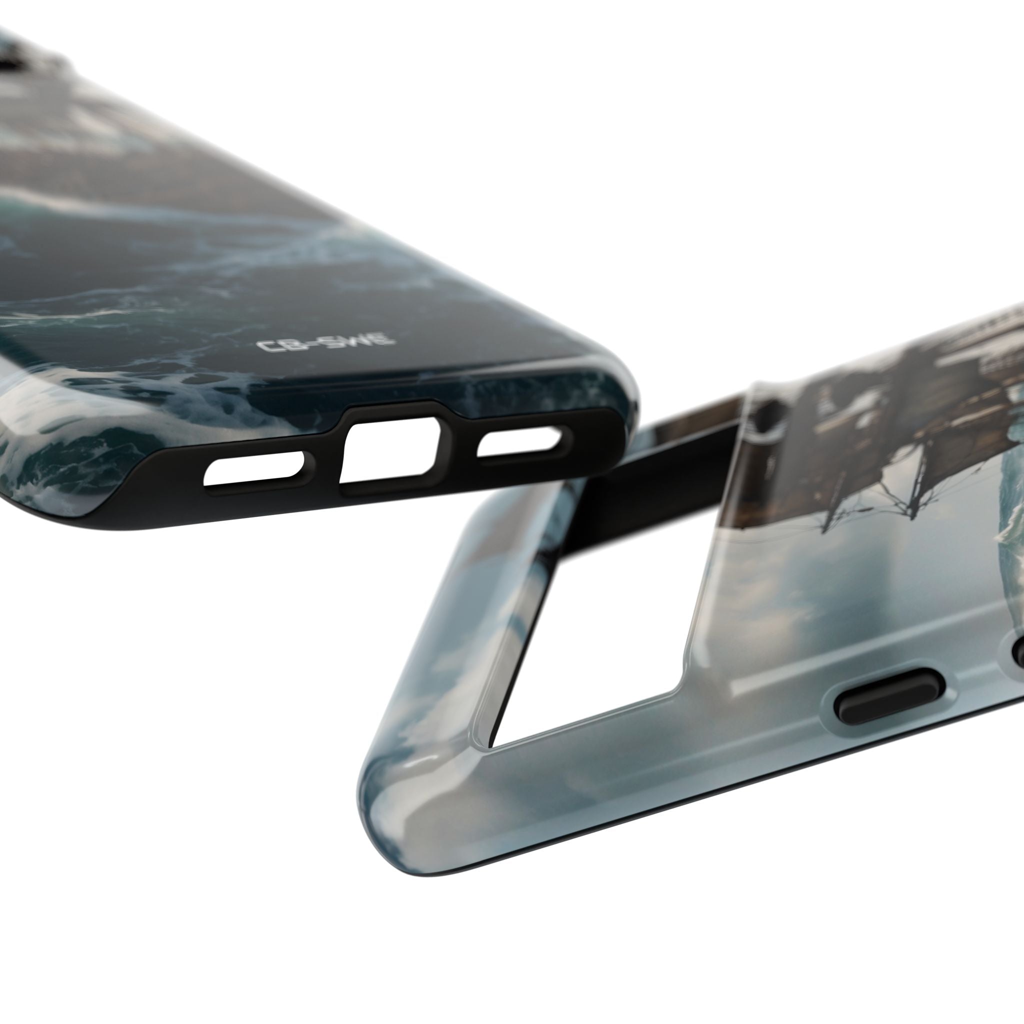 Ship Faces Waves - Google Pixel Case