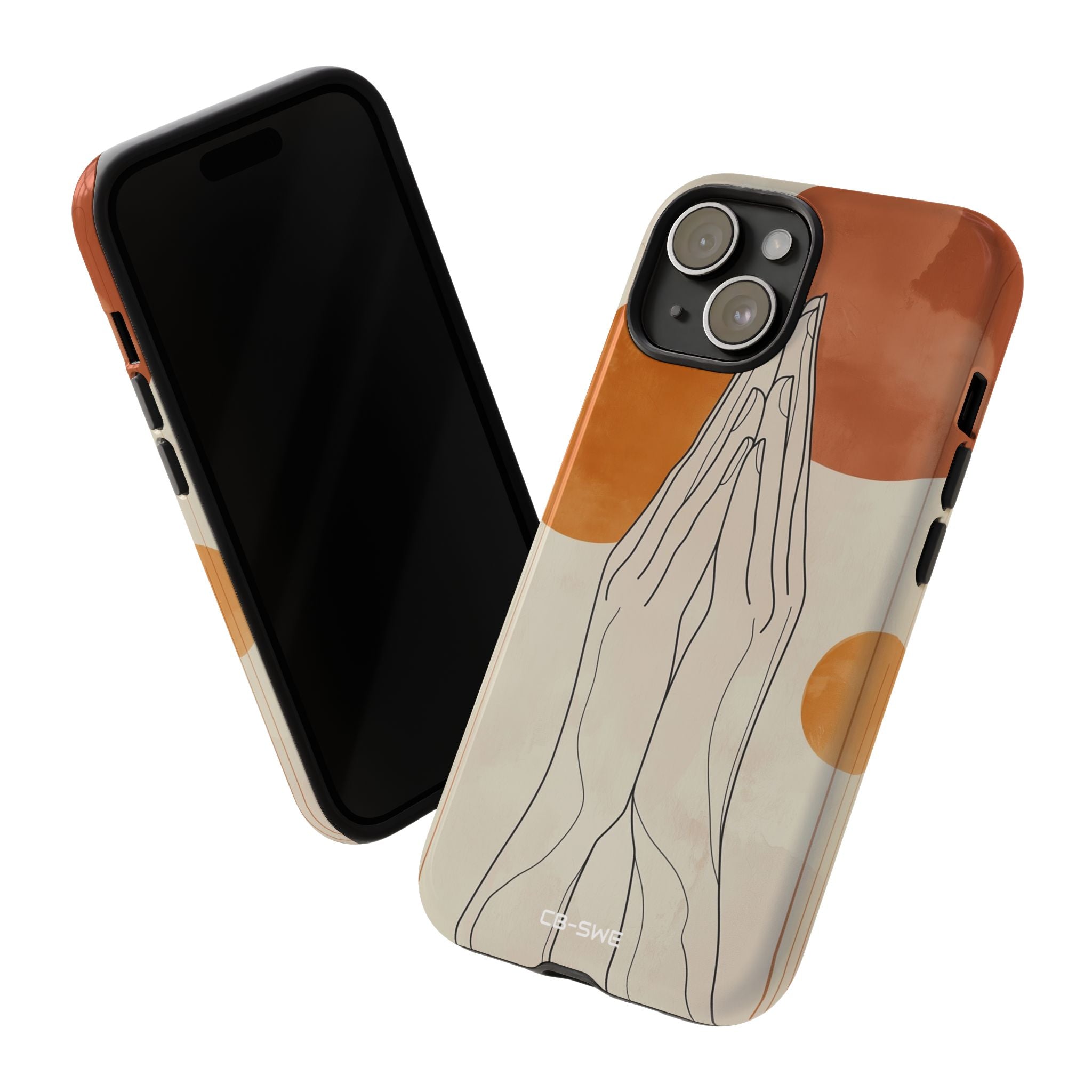 Prayers Encircle Hands - iPhone Case