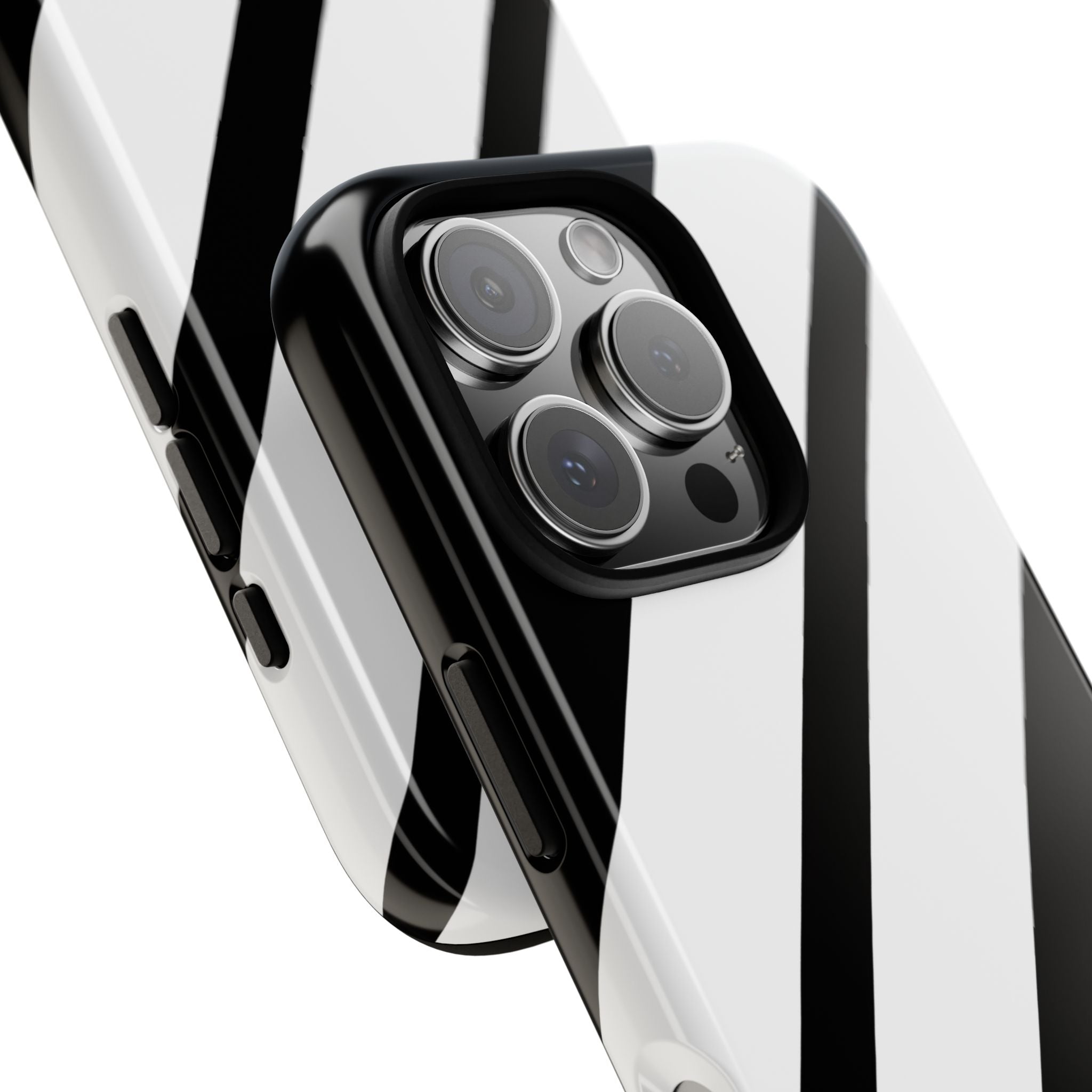 Monochrome Diagonal Symmetry - iPhone Case