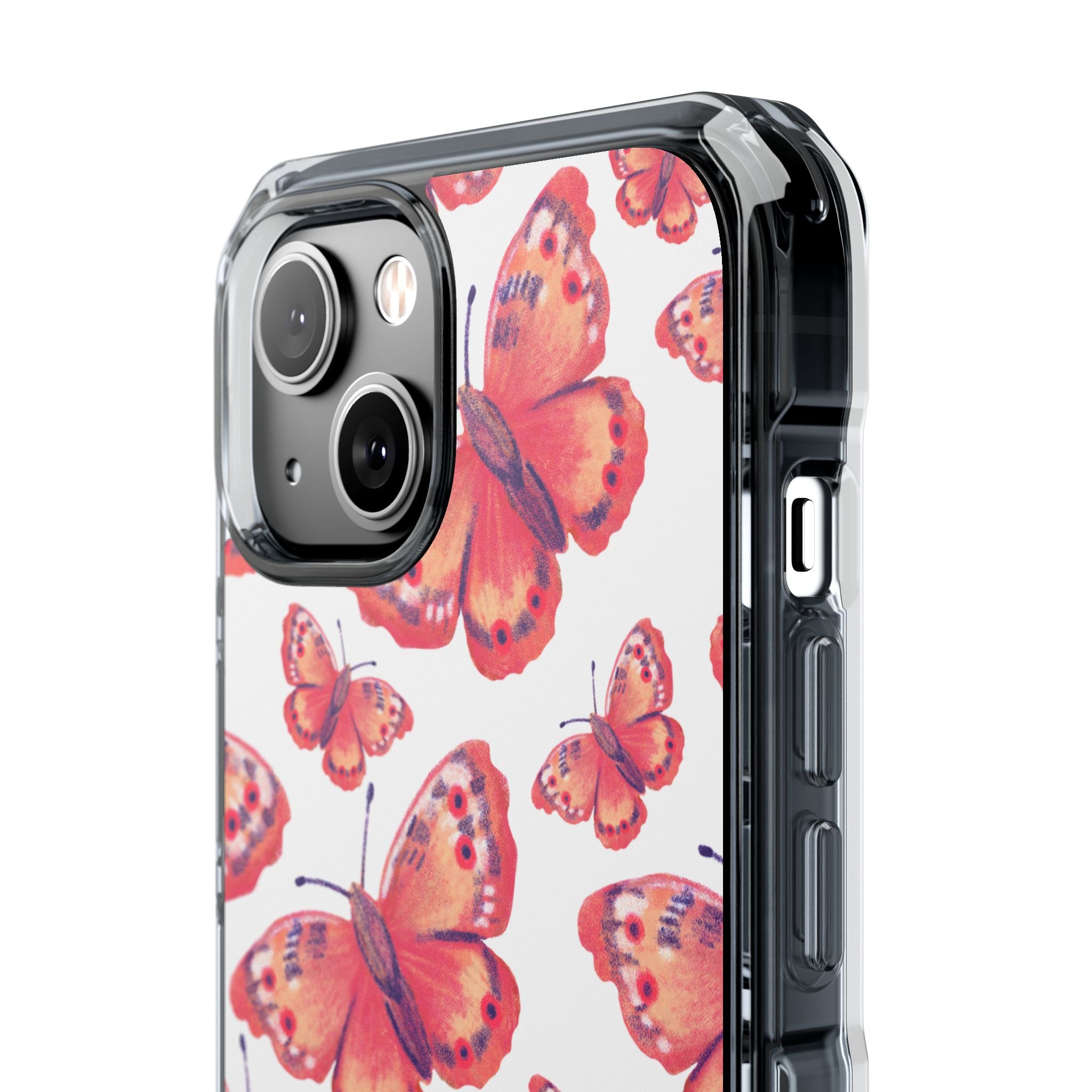 Vibrant Butterfly Dance iPhone Case - Impact