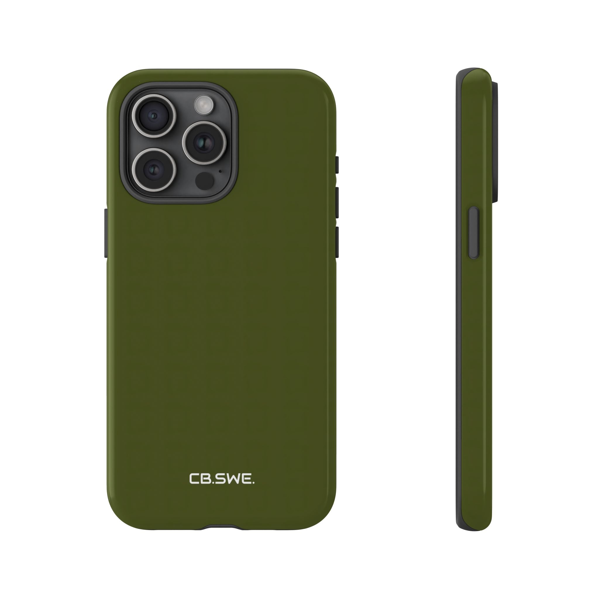 Armeegrüne iPhone-Hülle – Robust