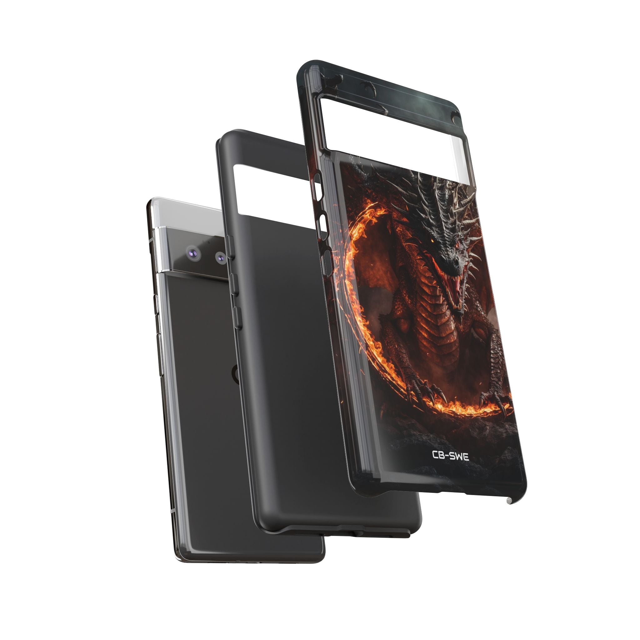 Fiery Dragon Roars - Google Pixel Case