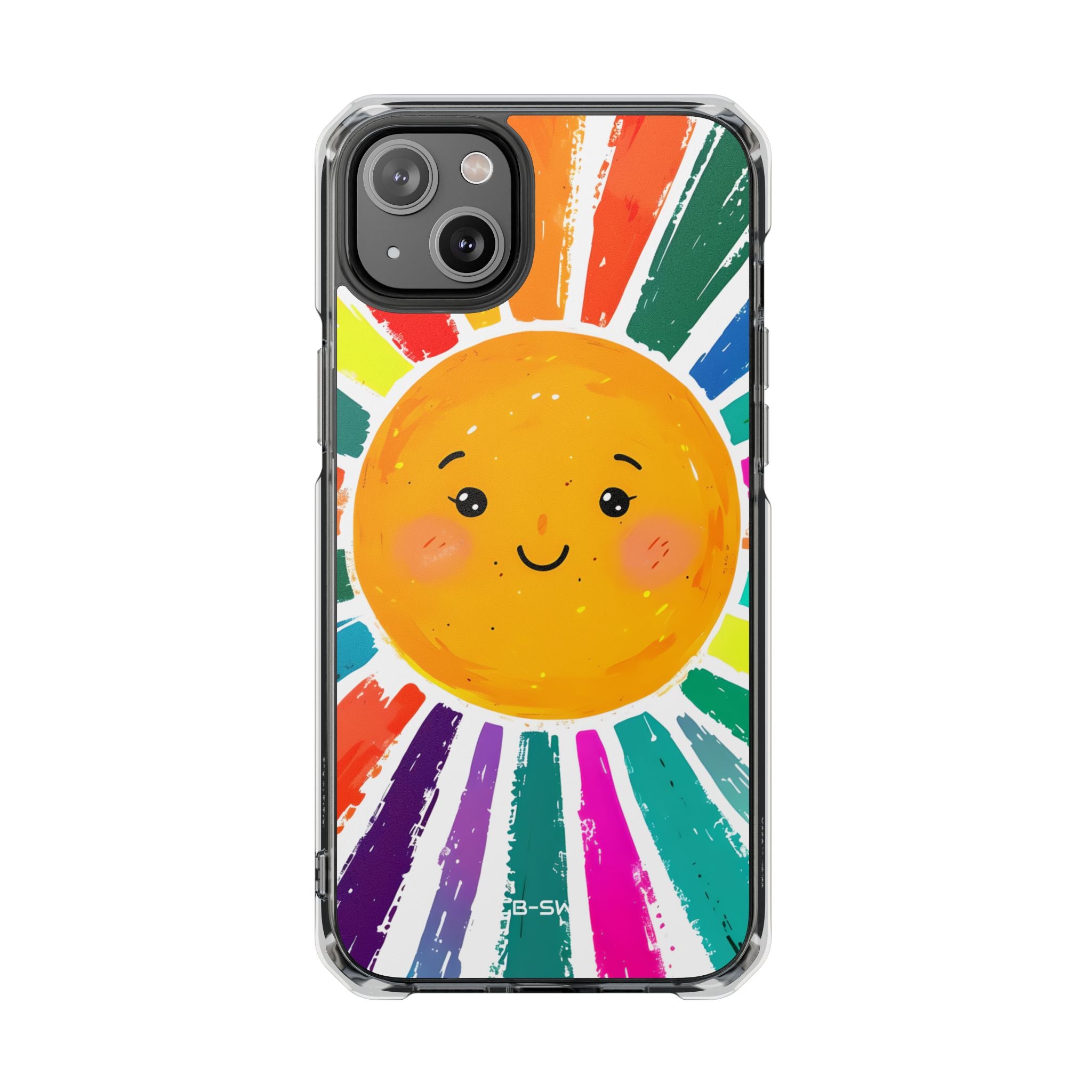 Radiant Smiling Sun iPhone Case - Impact