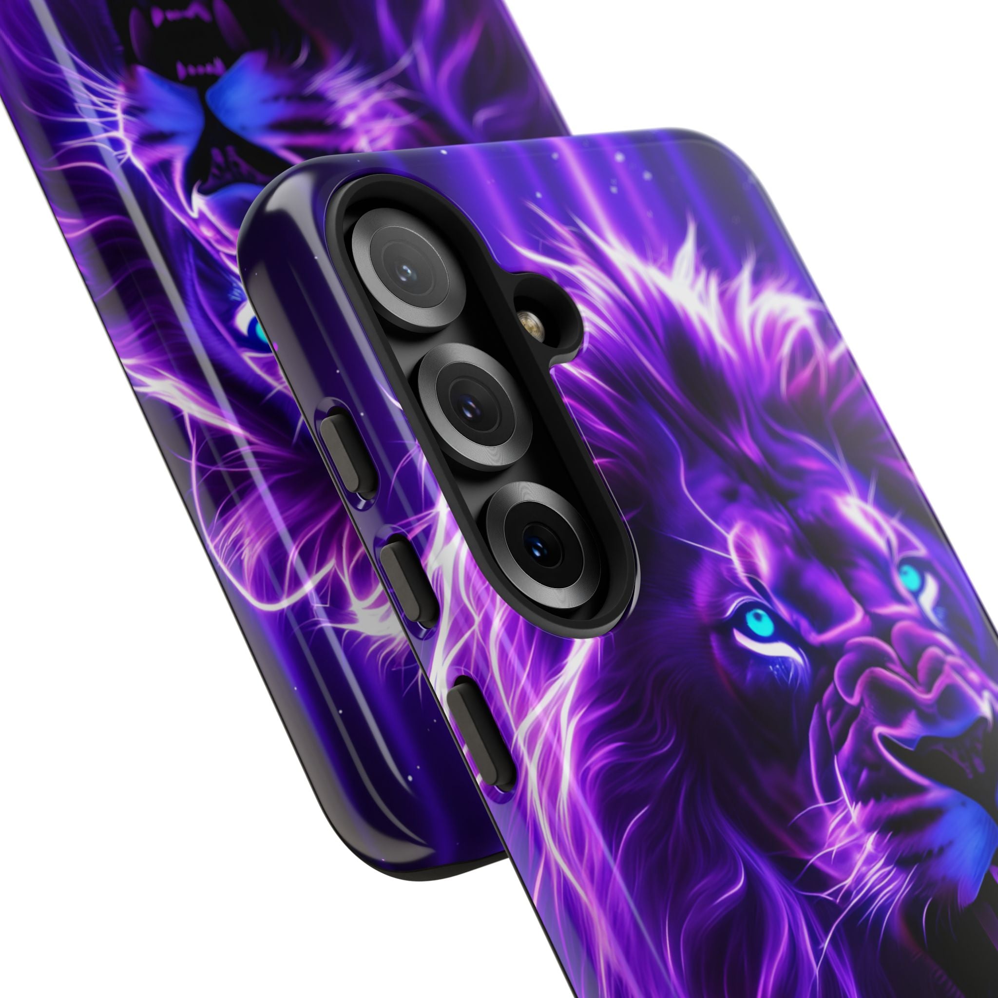 Neon Lion Majesty - Samsung Case