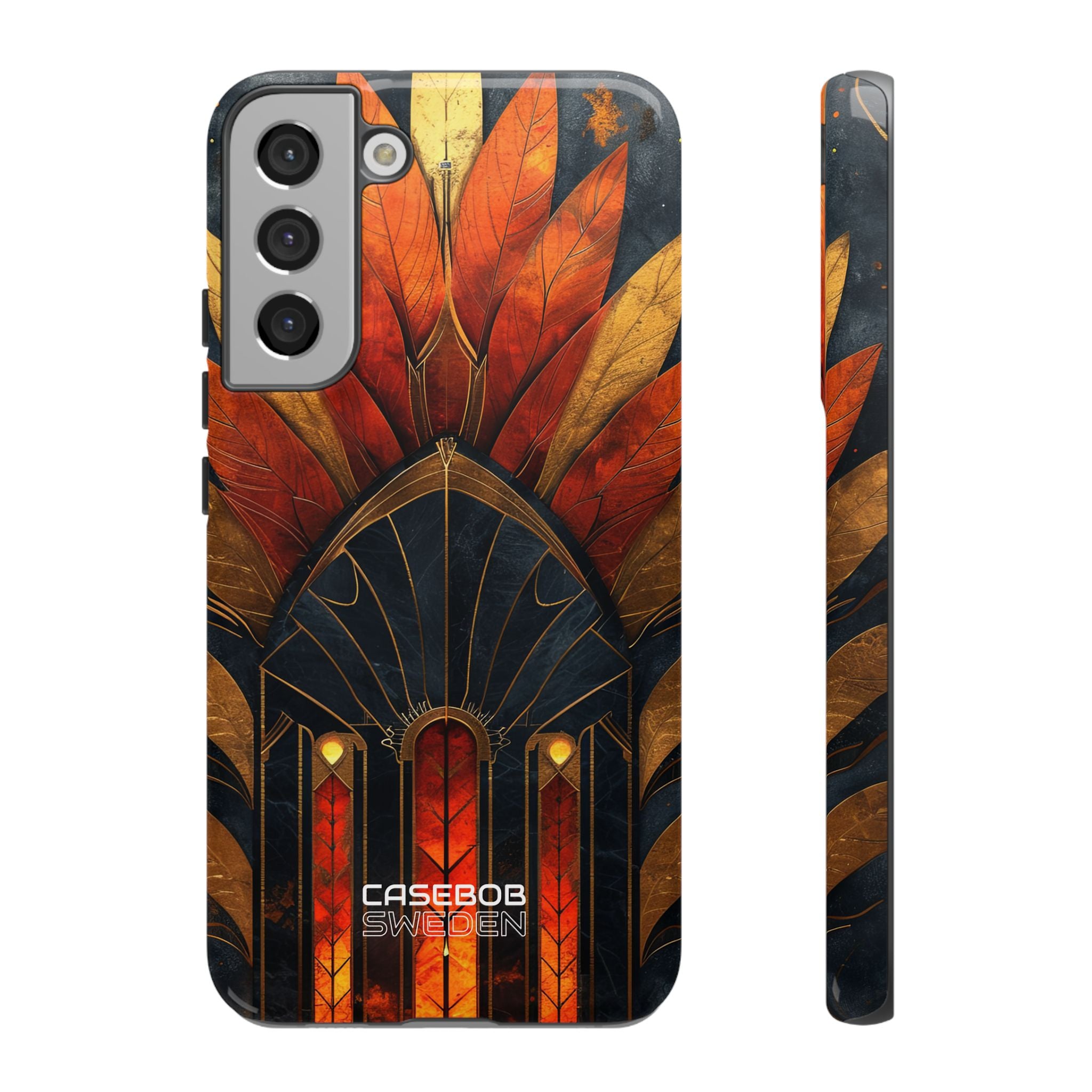 Golden Arch Leaves Samsung S22 - Tough