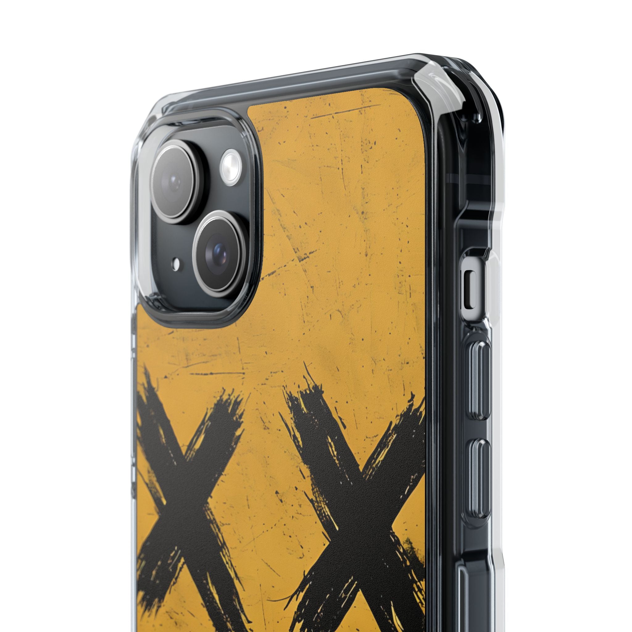 Jagged Smile Yellow iPhone 15 Plus Case - Impact