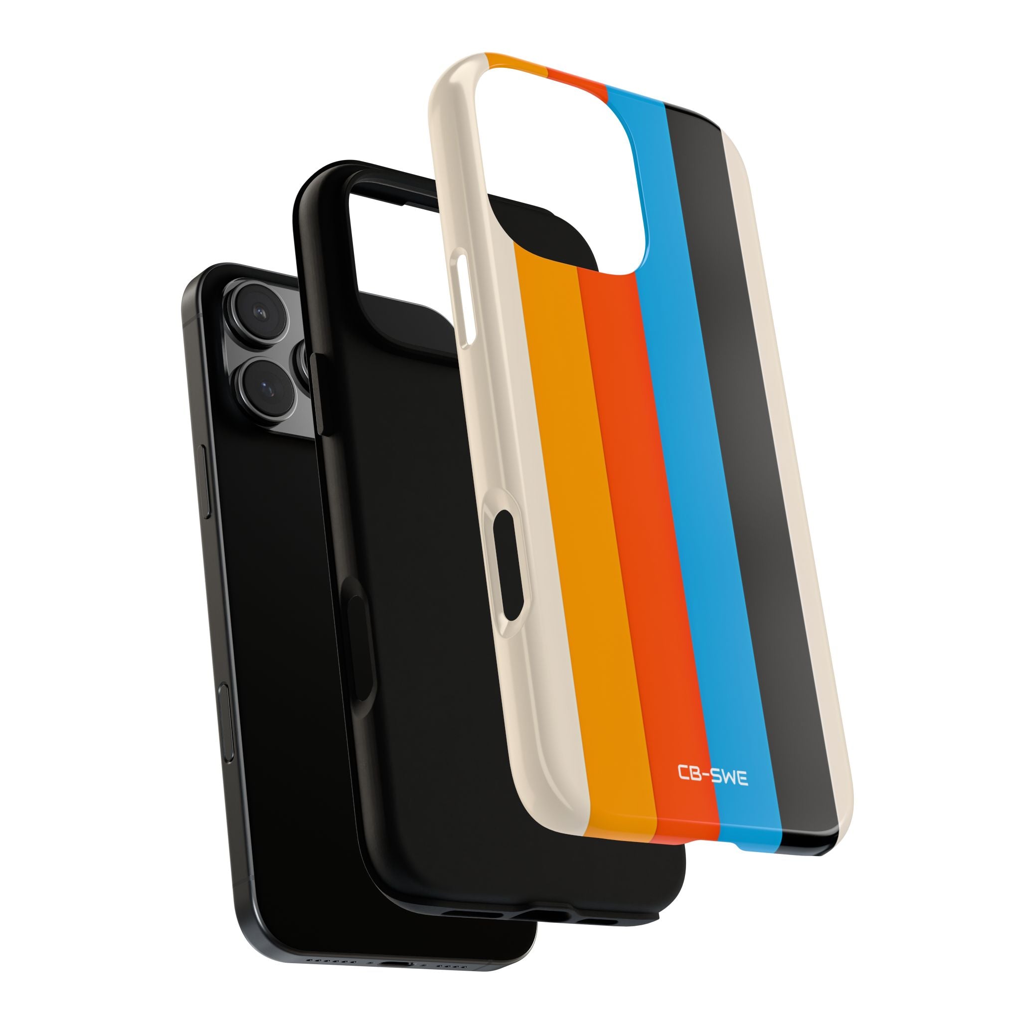 Colorful Harmony Stripes - iPhone Case